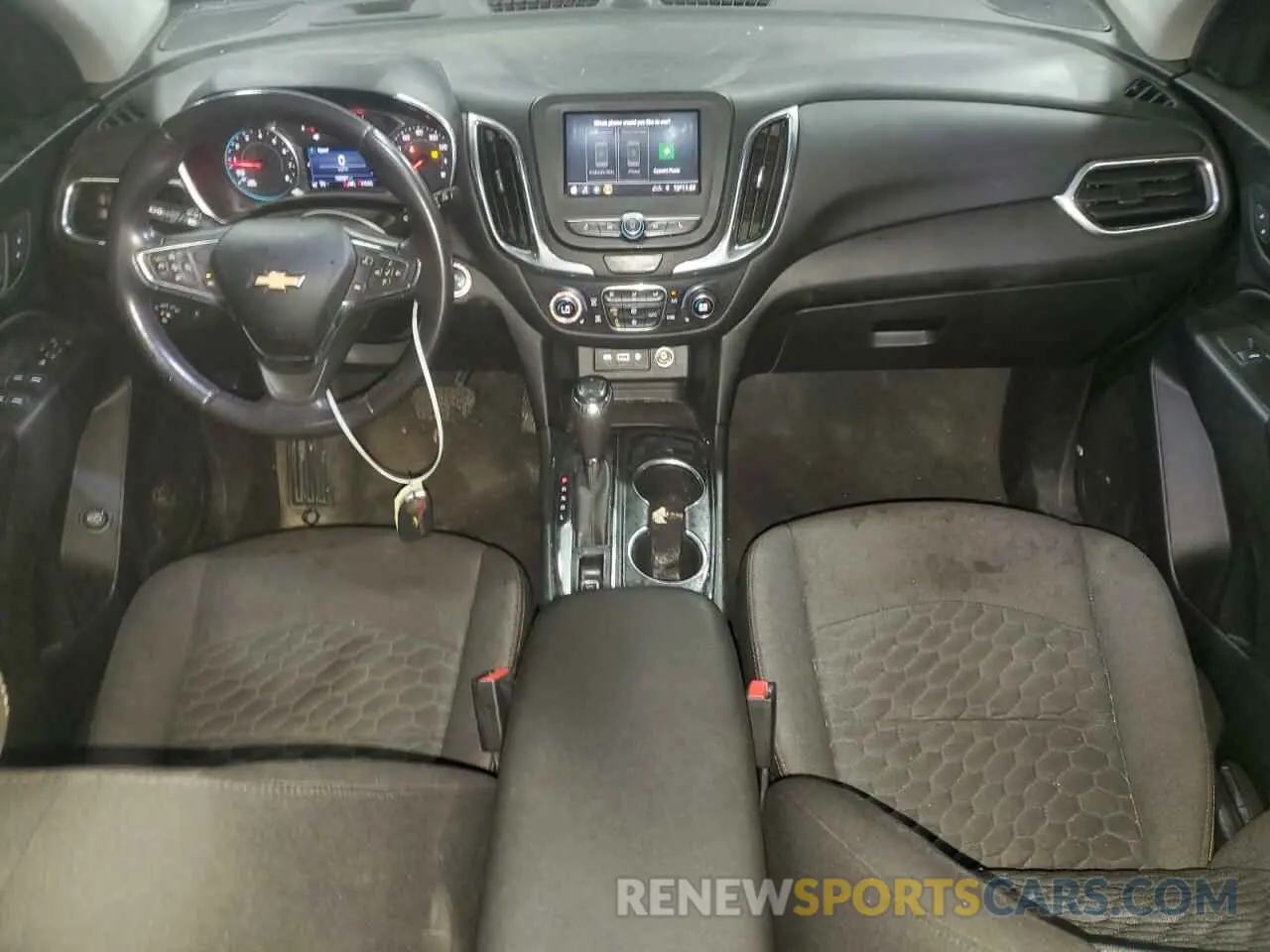 8 Photograph of a damaged car 3GNAXKEVXLS703450 CHEVROLET EQUINOX 2020