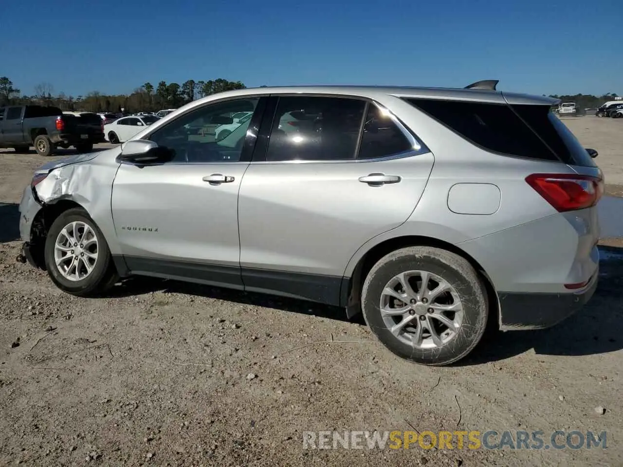 2 Photograph of a damaged car 3GNAXKEVXLS729451 CHEVROLET EQUINOX 2020