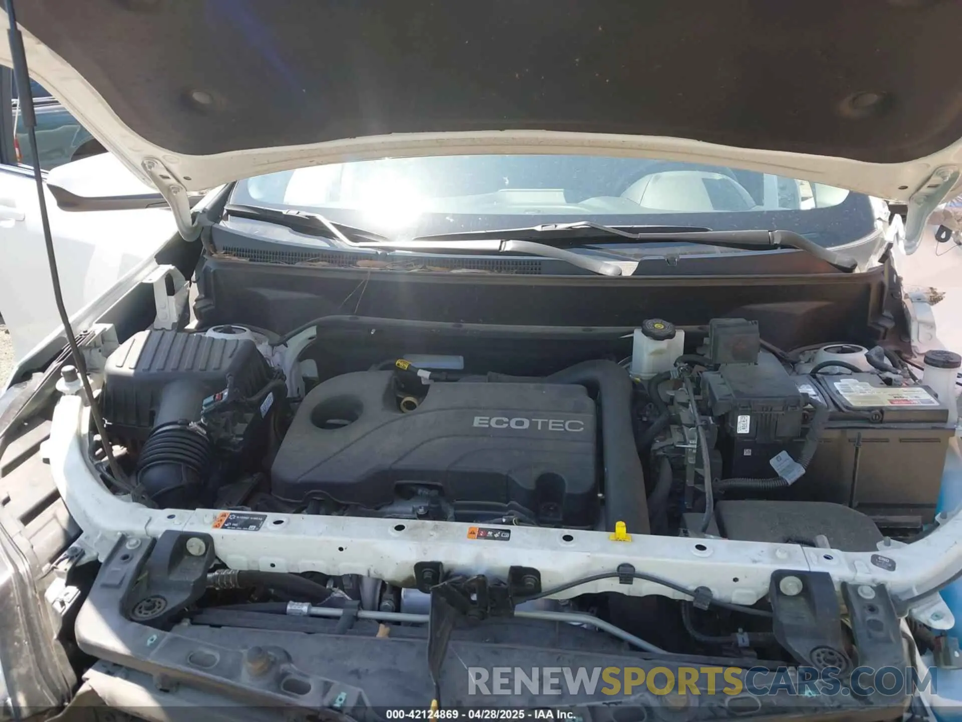 10 Photograph of a damaged car 3GNAXKEVXLS733337 CHEVROLET EQUINOX 2020