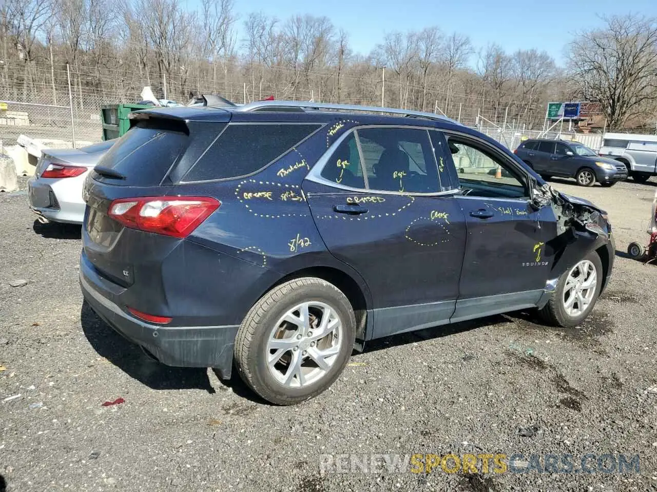 3 Фотография поврежденного автомобиля 3GNAXLEX1LS563070 CHEVROLET EQUINOX 2020