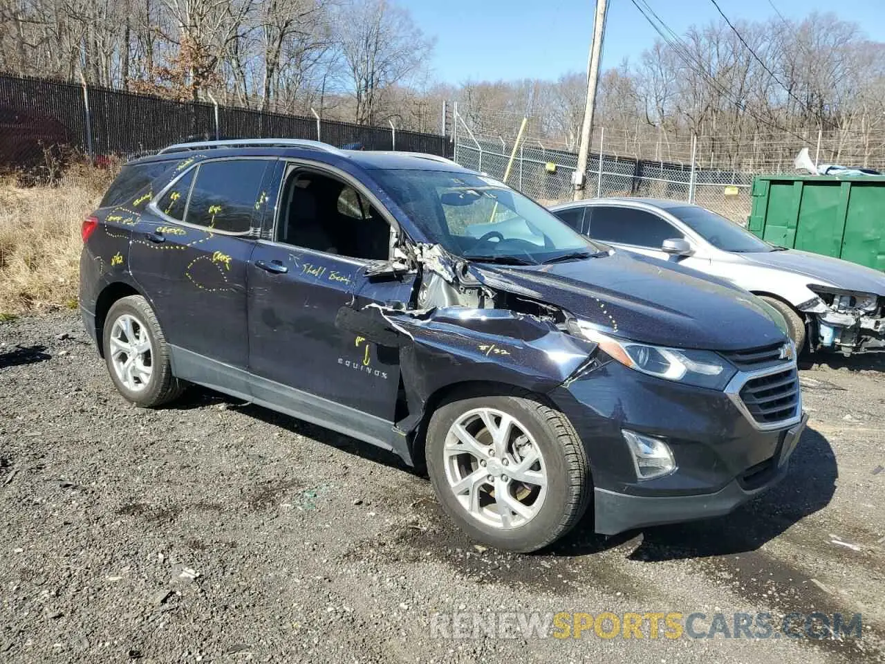4 Фотография поврежденного автомобиля 3GNAXLEX1LS563070 CHEVROLET EQUINOX 2020