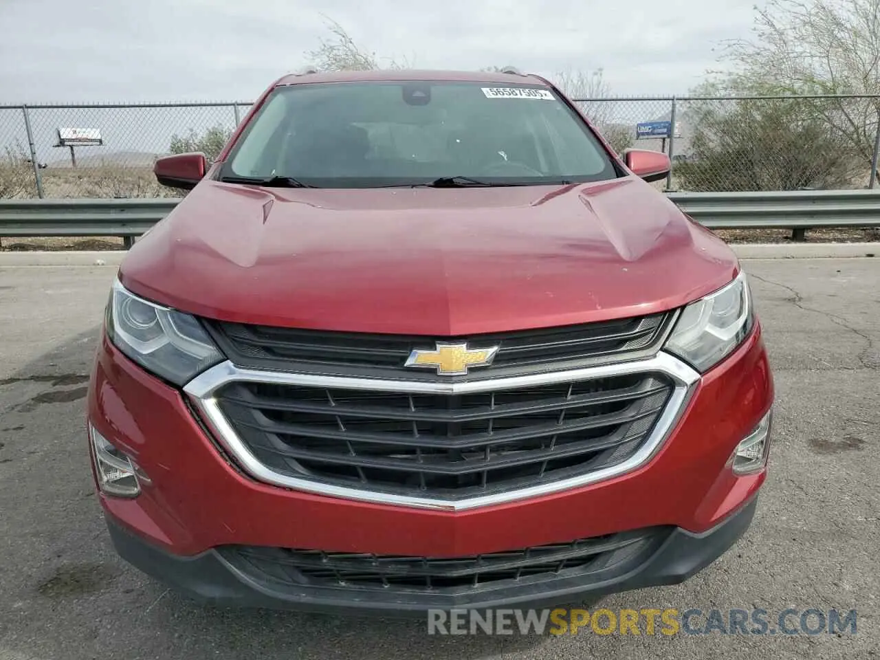 5 Photograph of a damaged car 3GNAXLEX8LS515162 CHEVROLET EQUINOX 2020