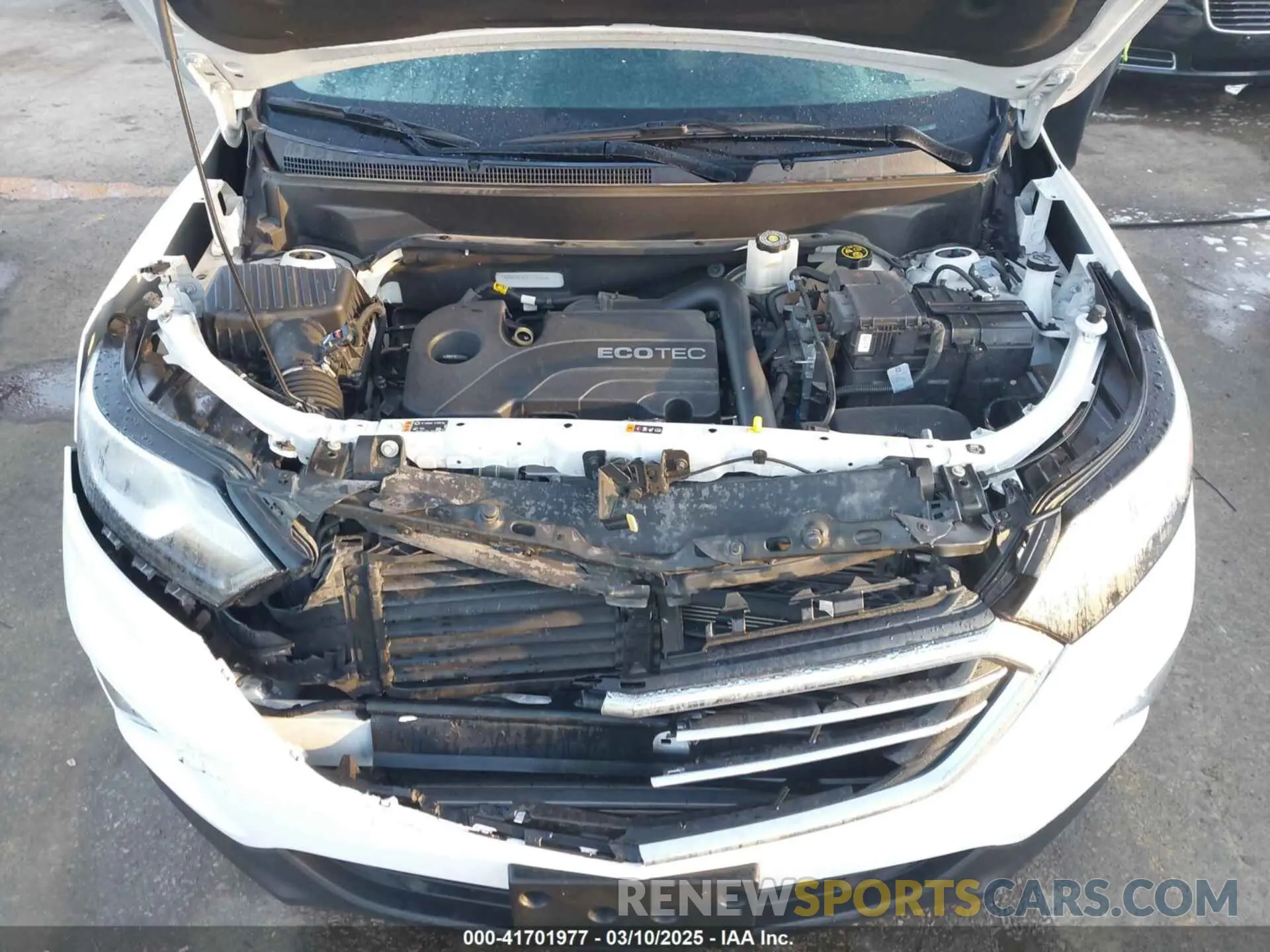 10 Photograph of a damaged car 3GNAXNEV0LS736653 CHEVROLET EQUINOX 2020