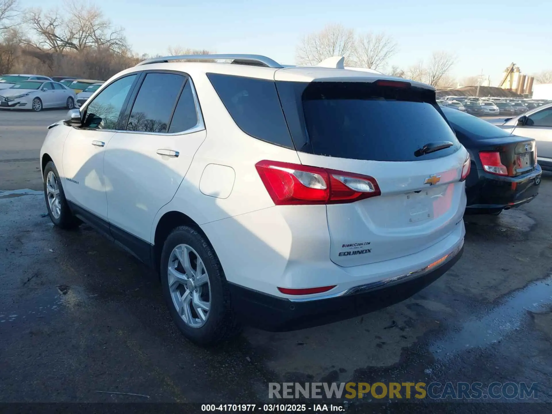 3 Photograph of a damaged car 3GNAXNEV0LS736653 CHEVROLET EQUINOX 2020