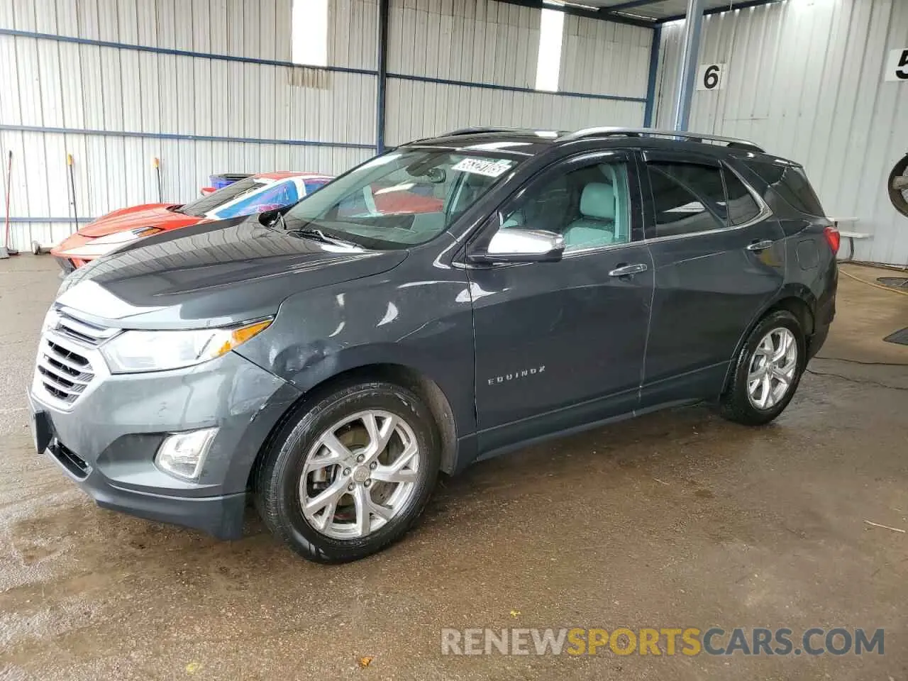 1 Photograph of a damaged car 3GNAXNEV8LS536085 CHEVROLET EQUINOX 2020