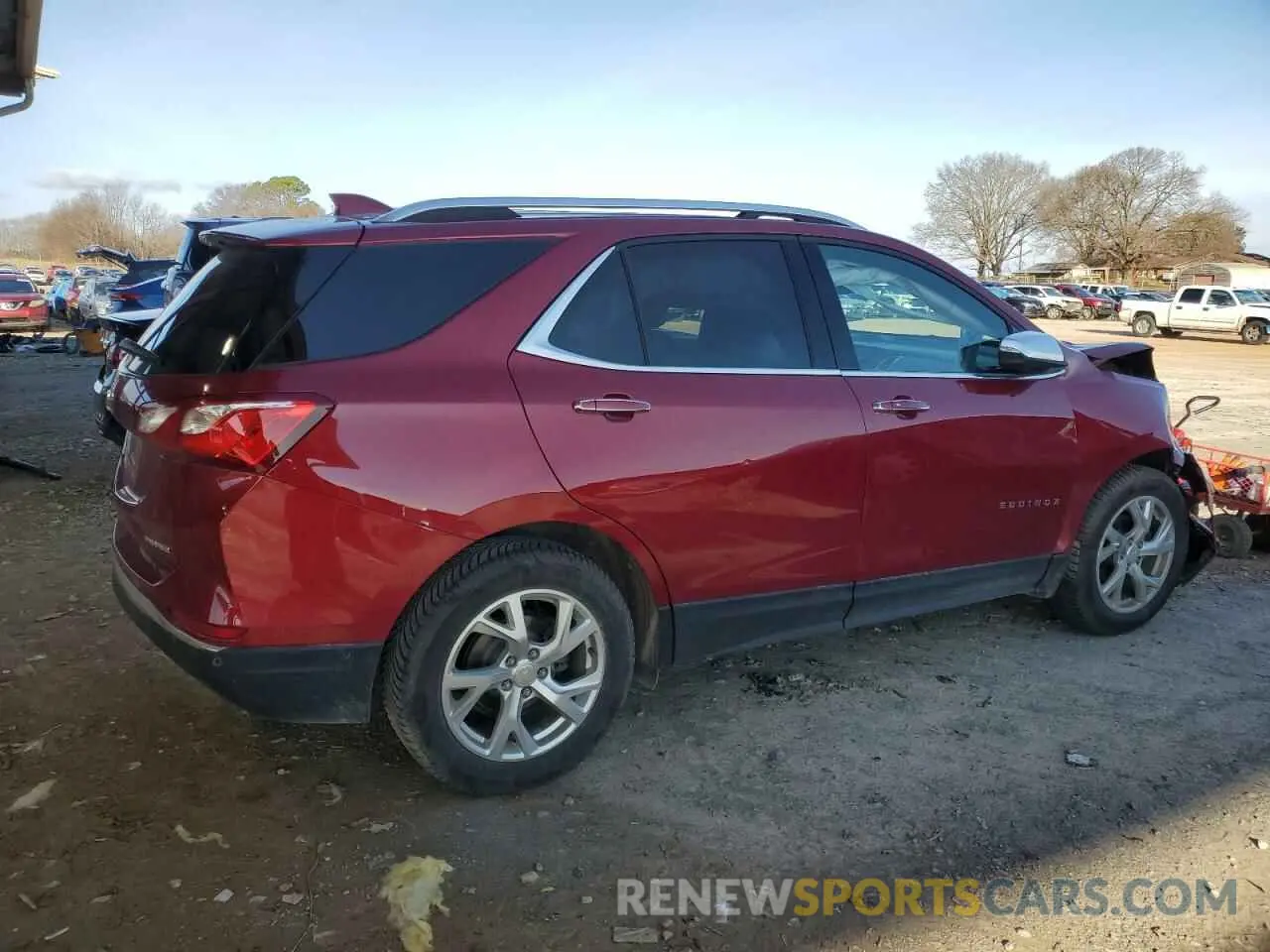 3 Photograph of a damaged car 3GNAXNEV8LS640687 CHEVROLET EQUINOX 2020