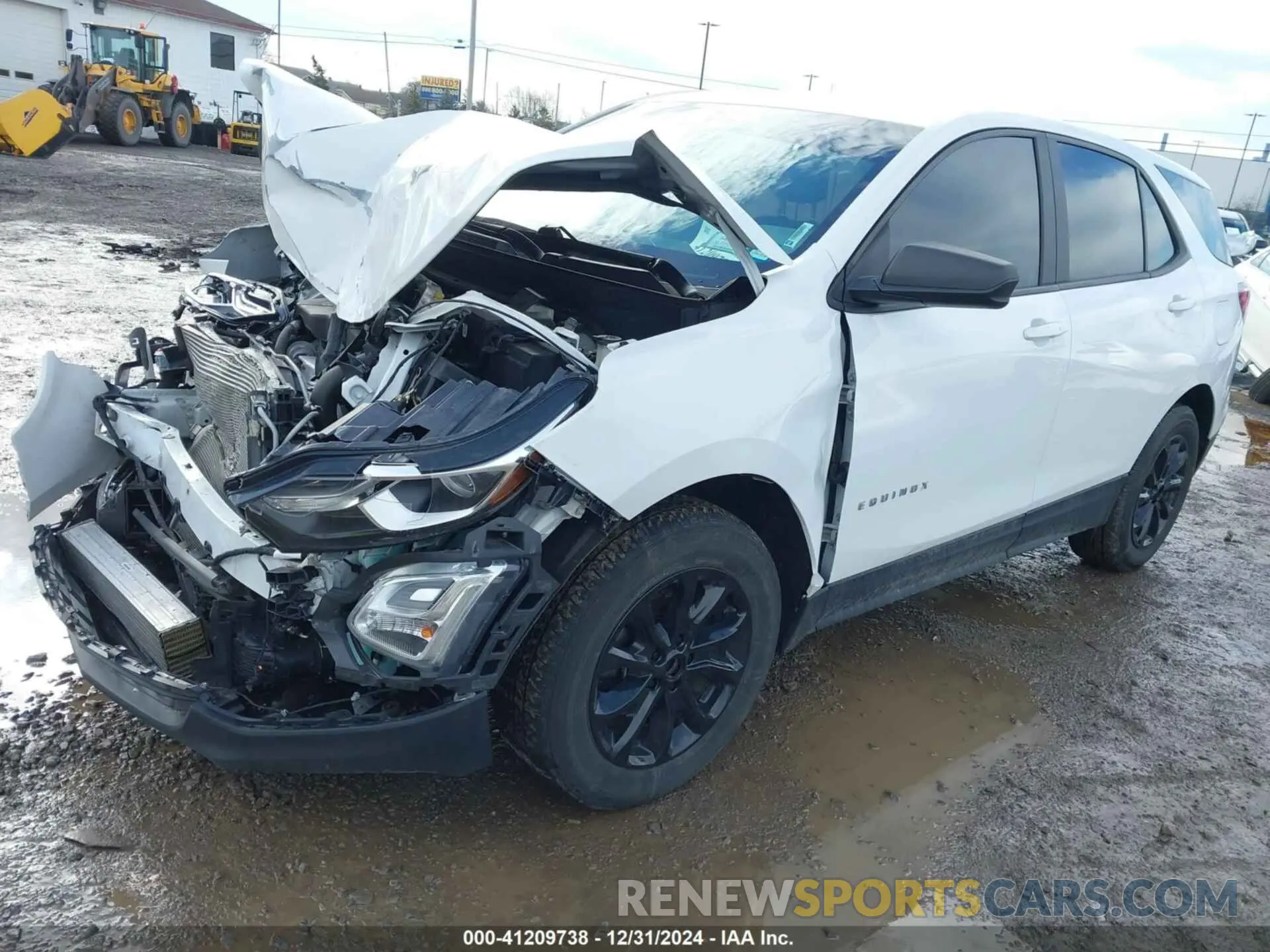 2 Photograph of a damaged car 3GNAXSEV2LS611202 CHEVROLET EQUINOX 2020