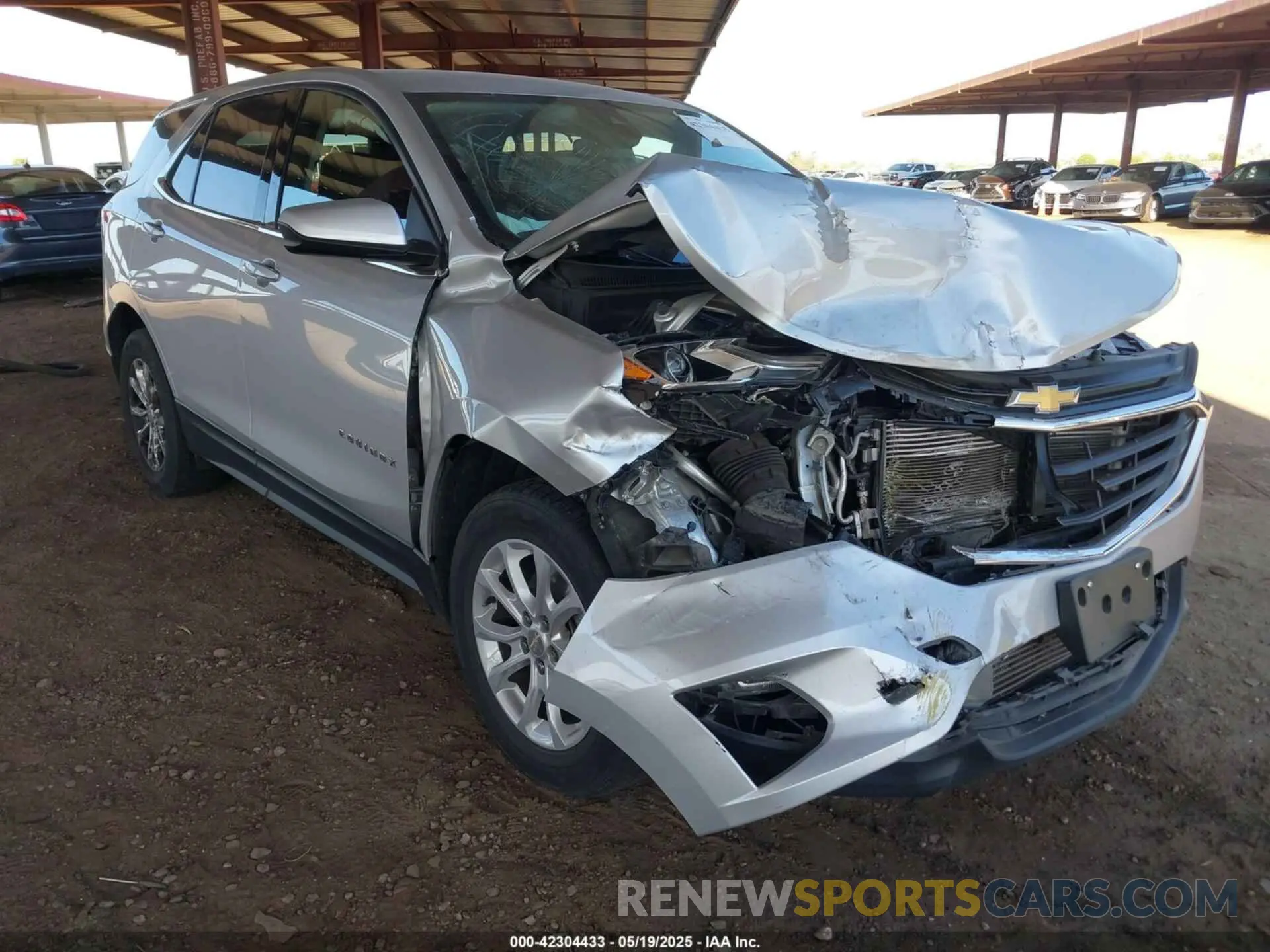 1 Photograph of a damaged car 3GNAXTEV2LS726176 CHEVROLET EQUINOX 2020