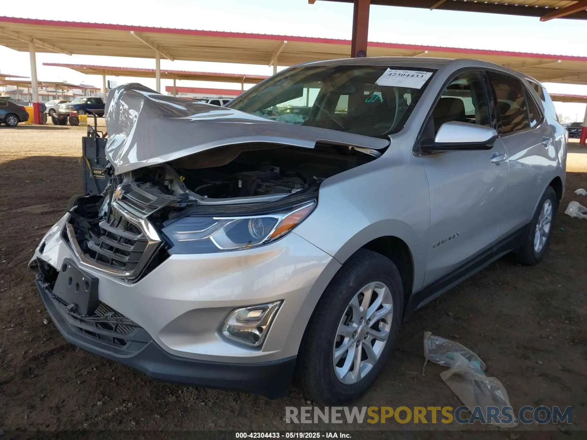 2 Photograph of a damaged car 3GNAXTEV2LS726176 CHEVROLET EQUINOX 2020