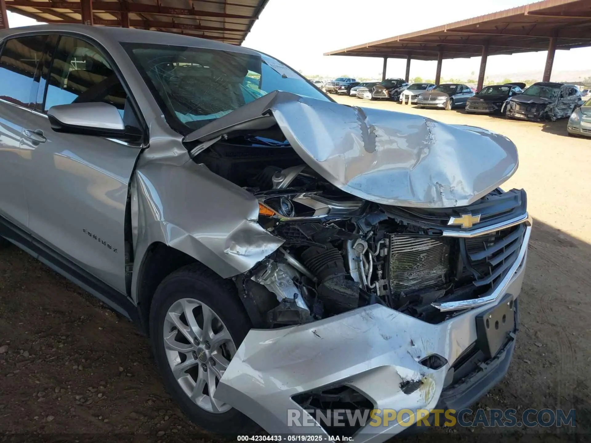 6 Photograph of a damaged car 3GNAXTEV2LS726176 CHEVROLET EQUINOX 2020