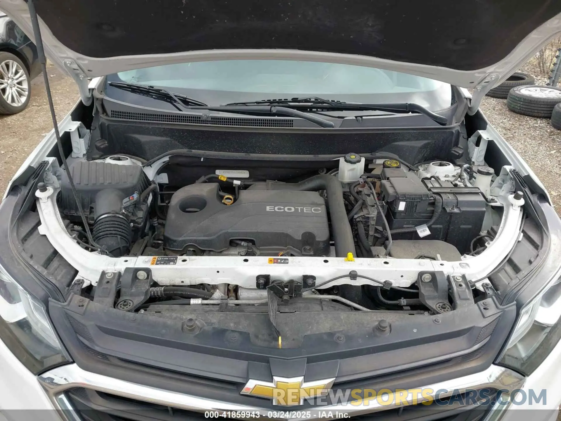 10 Photograph of a damaged car 3GNAXTEV3LL256461 CHEVROLET EQUINOX 2020