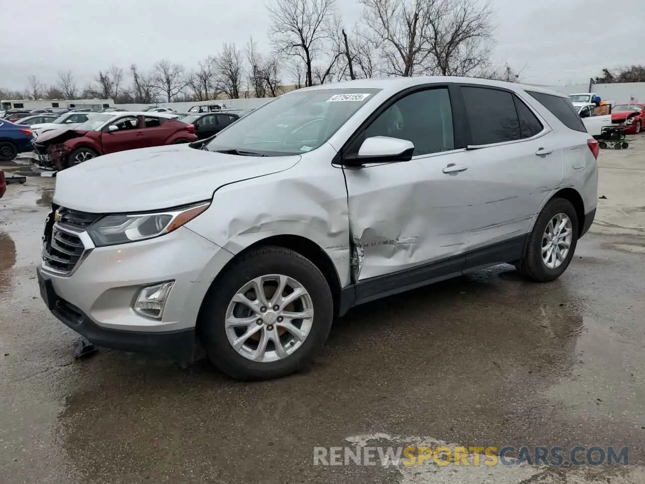 1 Photograph of a damaged car 3GNAXUEV0LS559158 CHEVROLET EQUINOX 2020