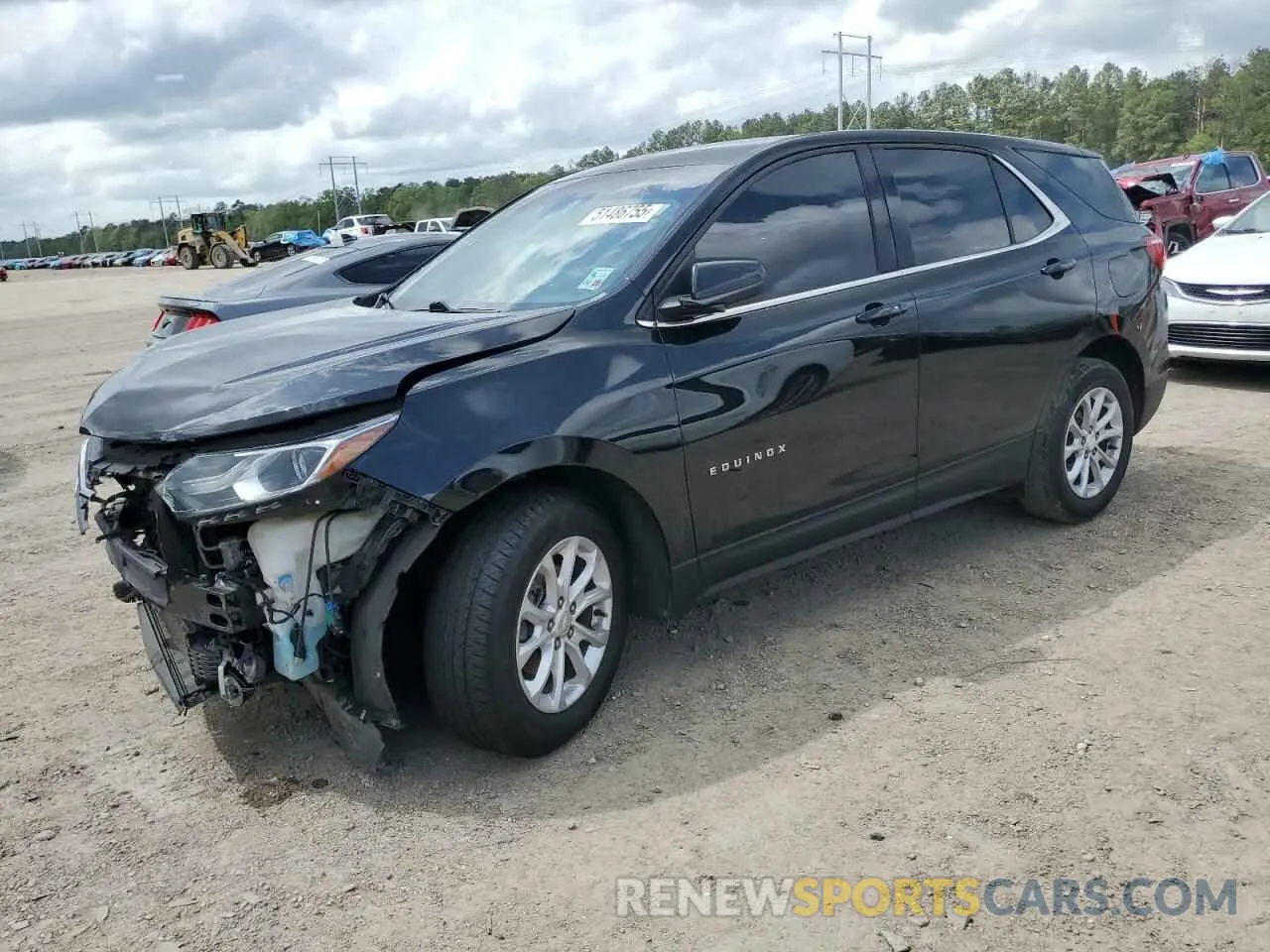 1 Фотография поврежденного автомобиля 3GNAXUEV1LL129035 CHEVROLET EQUINOX 2020