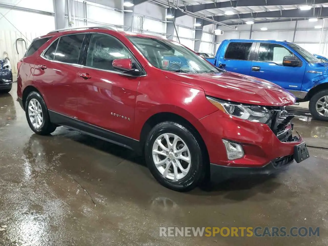 4 Photograph of a damaged car 3GNAXUEV1LS617598 CHEVROLET EQUINOX 2020