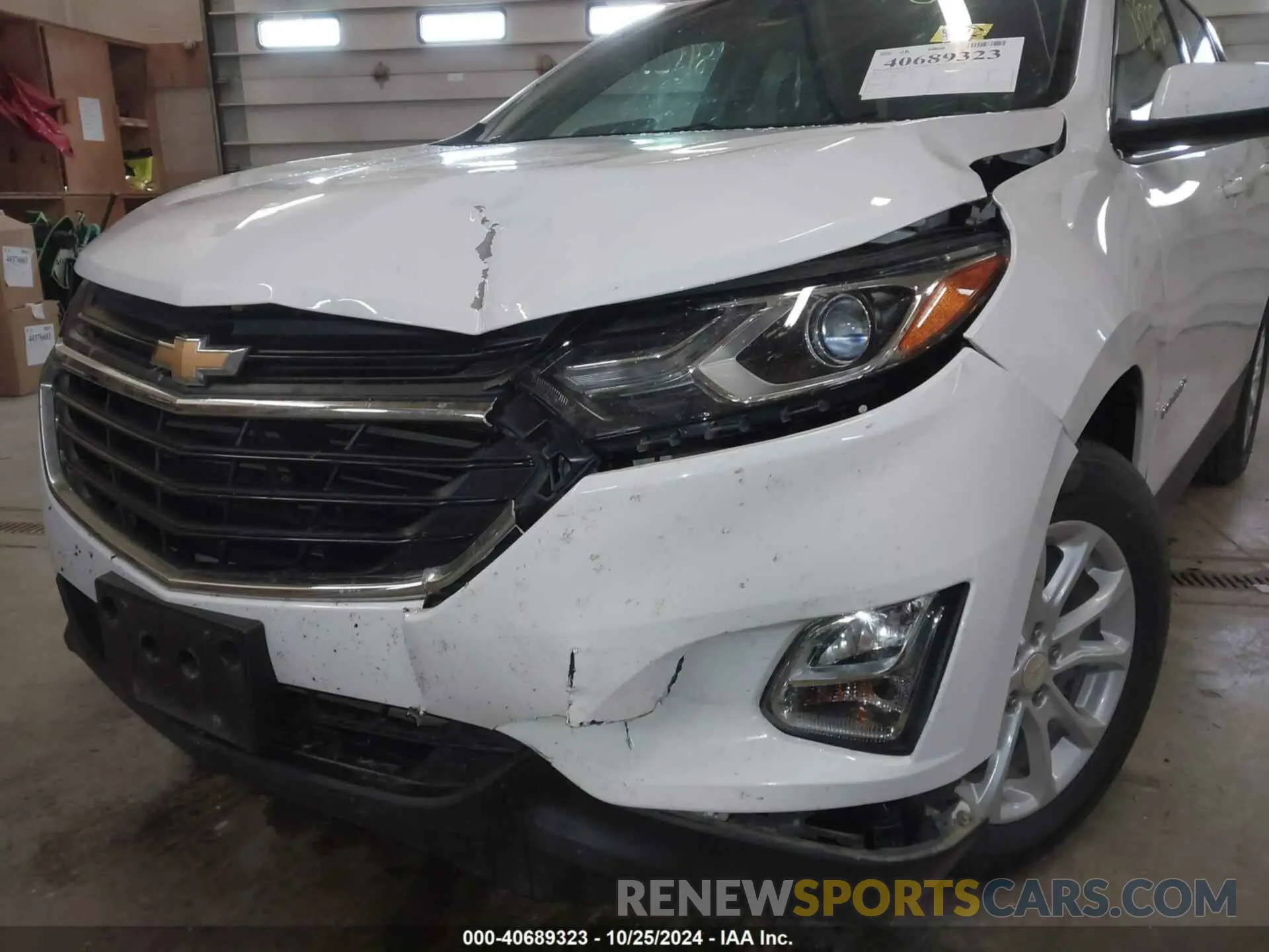 6 Photograph of a damaged car 3GNAXUEV1LS619741 CHEVROLET EQUINOX 2020