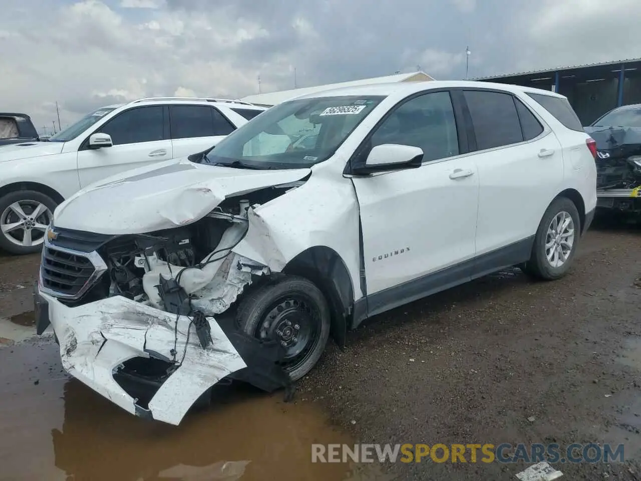 1 Photograph of a damaged car 3GNAXUEV2LS524170 CHEVROLET EQUINOX 2020