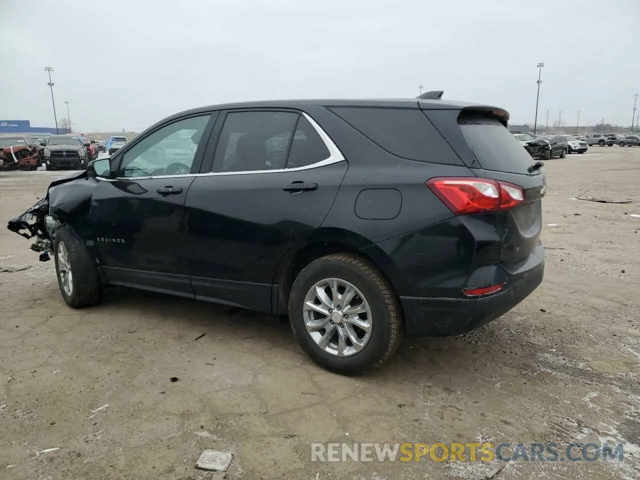 2 Photograph of a damaged car 3GNAXUEV3LL108980 CHEVROLET EQUINOX 2020