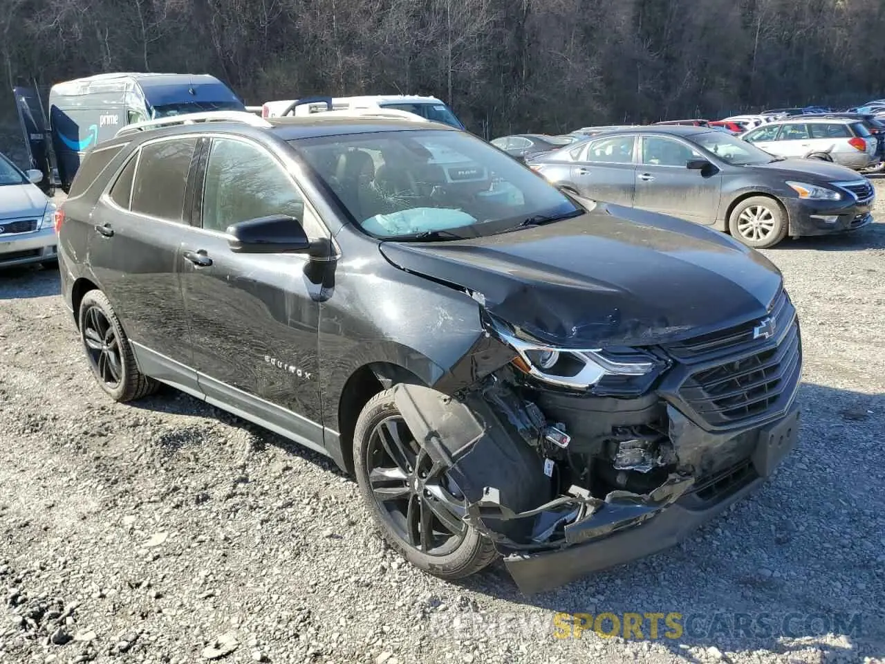 4 Фотография поврежденного автомобиля 3GNAXUEV3LL159637 CHEVROLET EQUINOX 2020