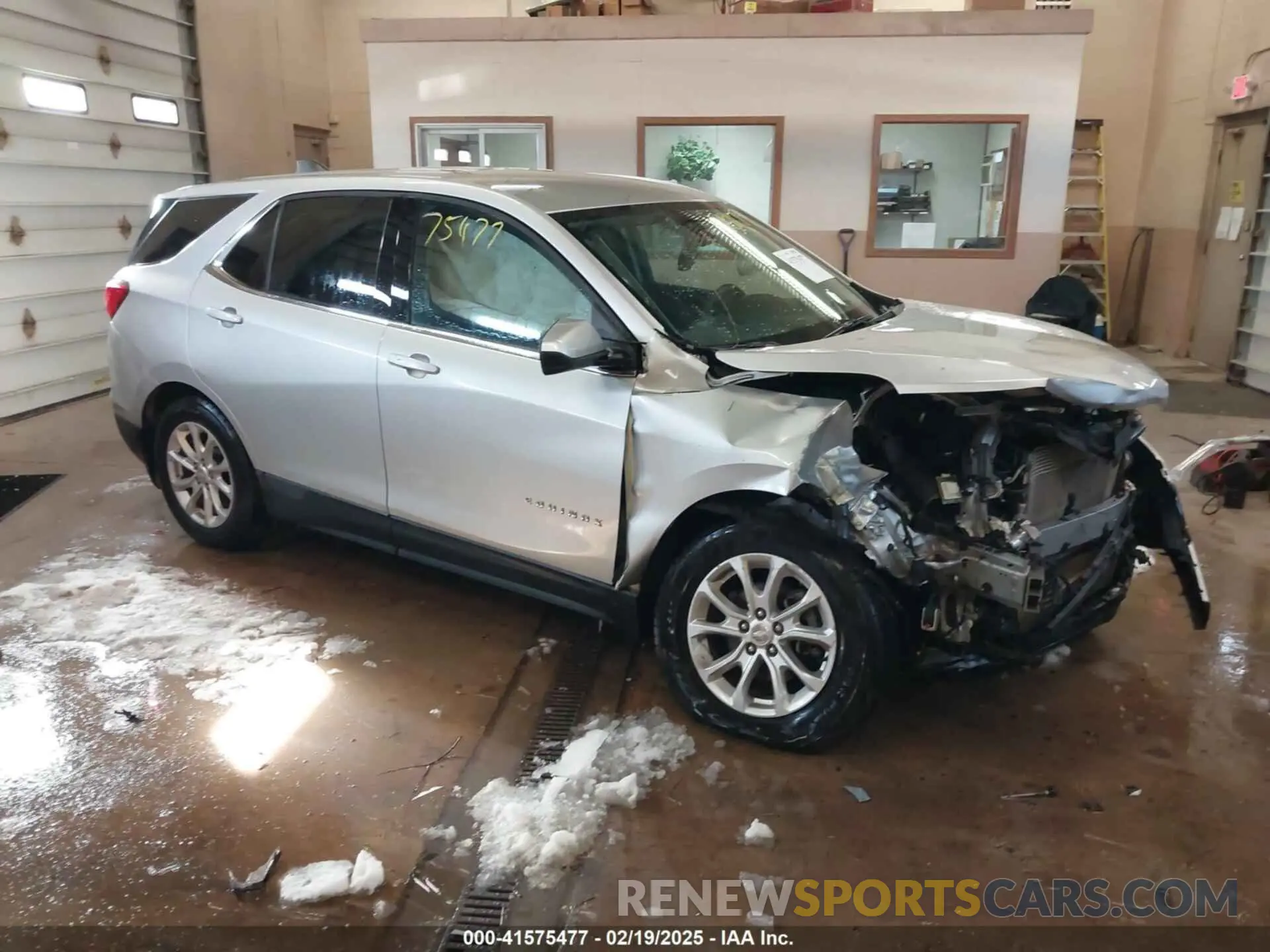 1 Photograph of a damaged car 3GNAXUEV5LS518878 CHEVROLET EQUINOX 2020