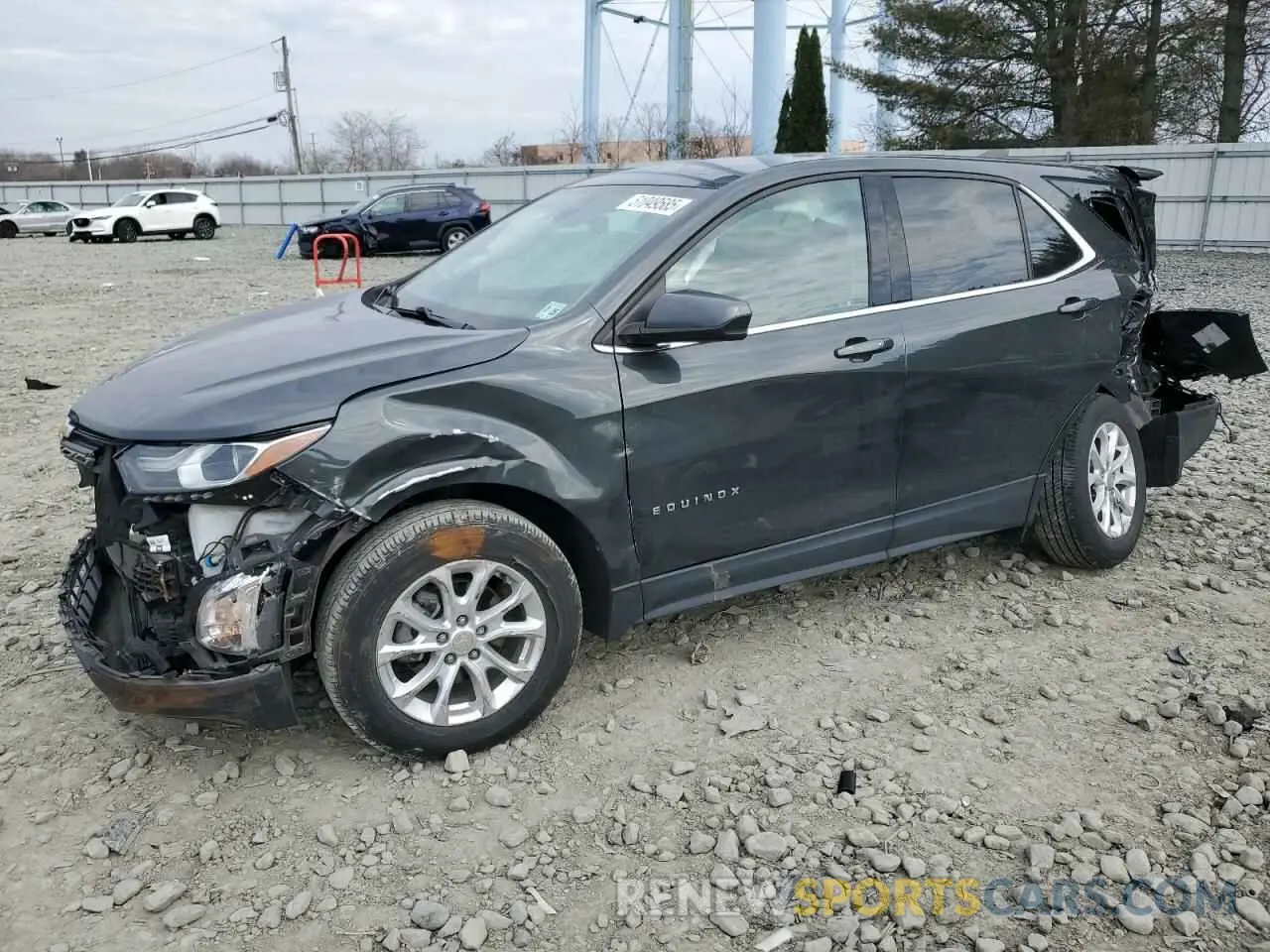 1 Photograph of a damaged car 3GNAXUEV6LS621596 CHEVROLET EQUINOX 2020