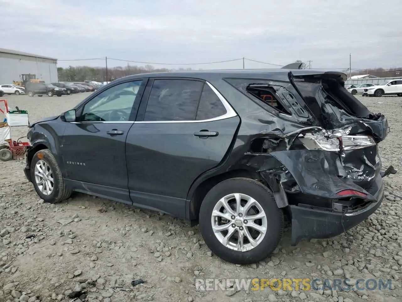 2 Photograph of a damaged car 3GNAXUEV6LS621596 CHEVROLET EQUINOX 2020