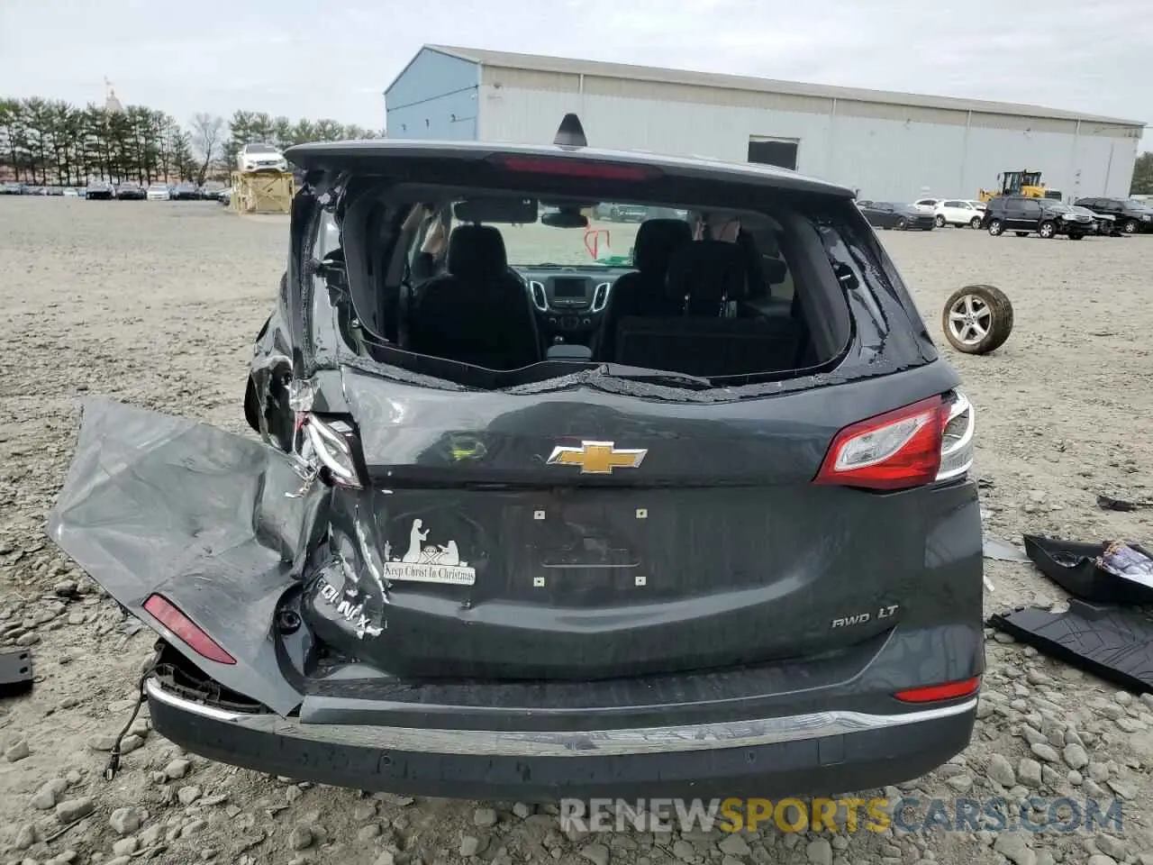 6 Photograph of a damaged car 3GNAXUEV6LS621596 CHEVROLET EQUINOX 2020