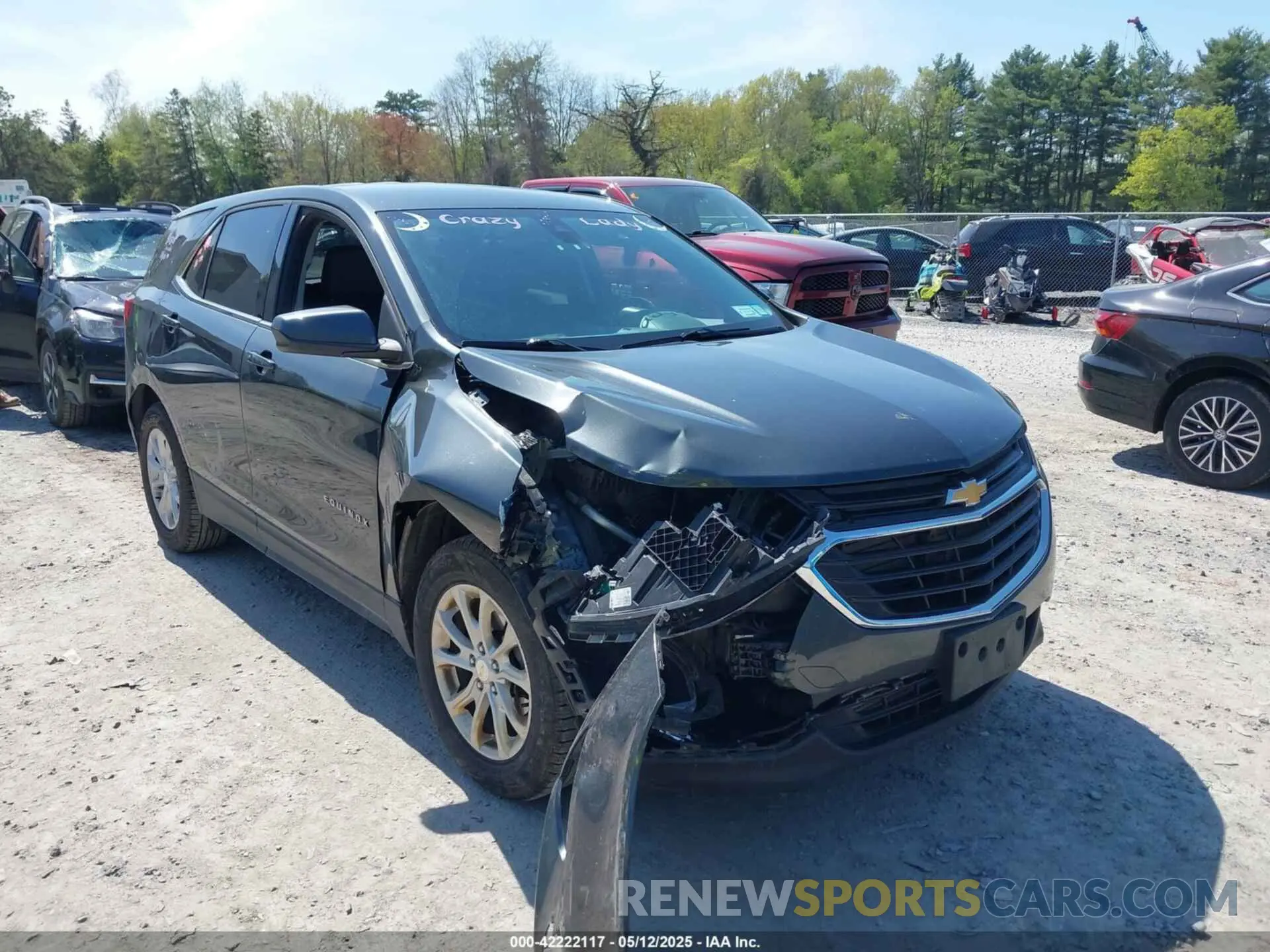 6 Photograph of a damaged car 3GNAXUEV6LS633814 CHEVROLET EQUINOX 2020