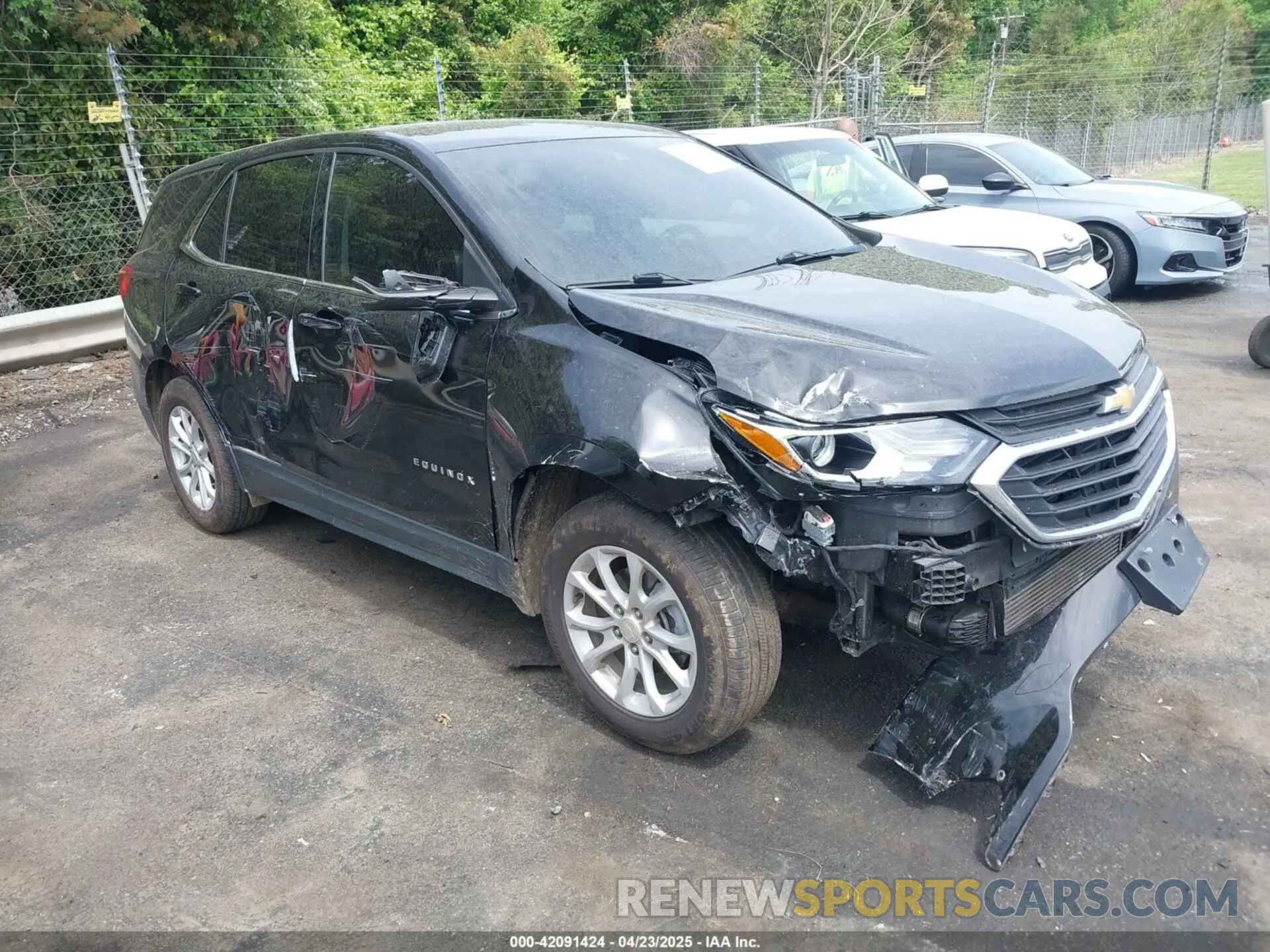 1 Photograph of a damaged car 3GNAXUEV7LL268263 CHEVROLET EQUINOX 2020