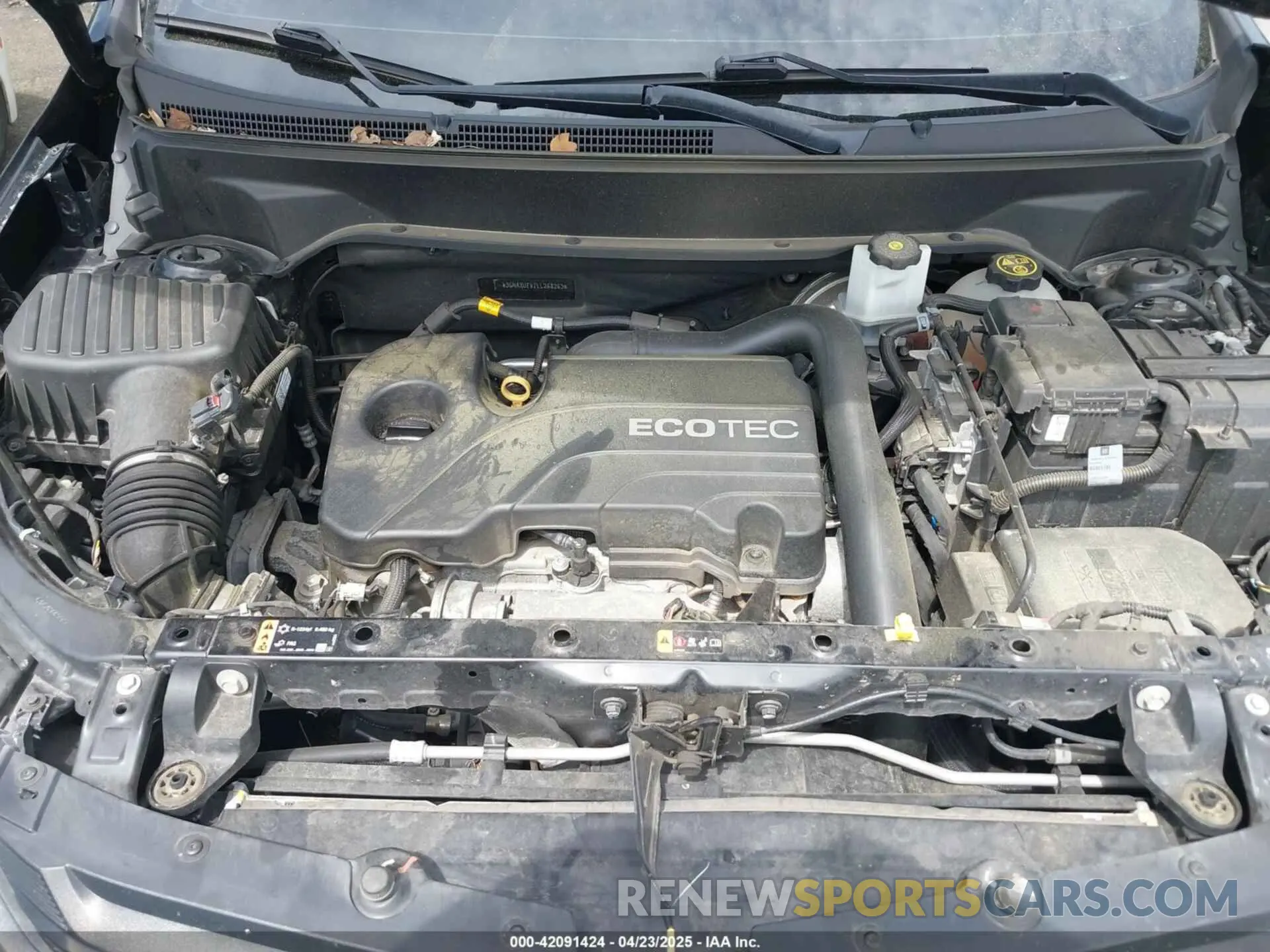 10 Photograph of a damaged car 3GNAXUEV7LL268263 CHEVROLET EQUINOX 2020