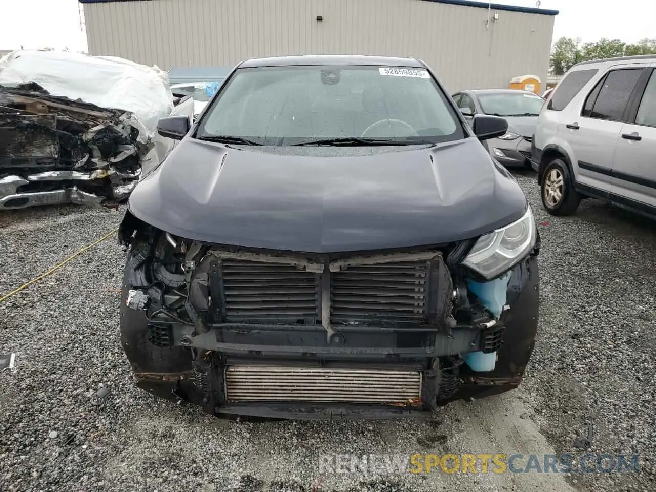 5 Photograph of a damaged car 3GNAXUEV7LS504917 CHEVROLET EQUINOX 2020