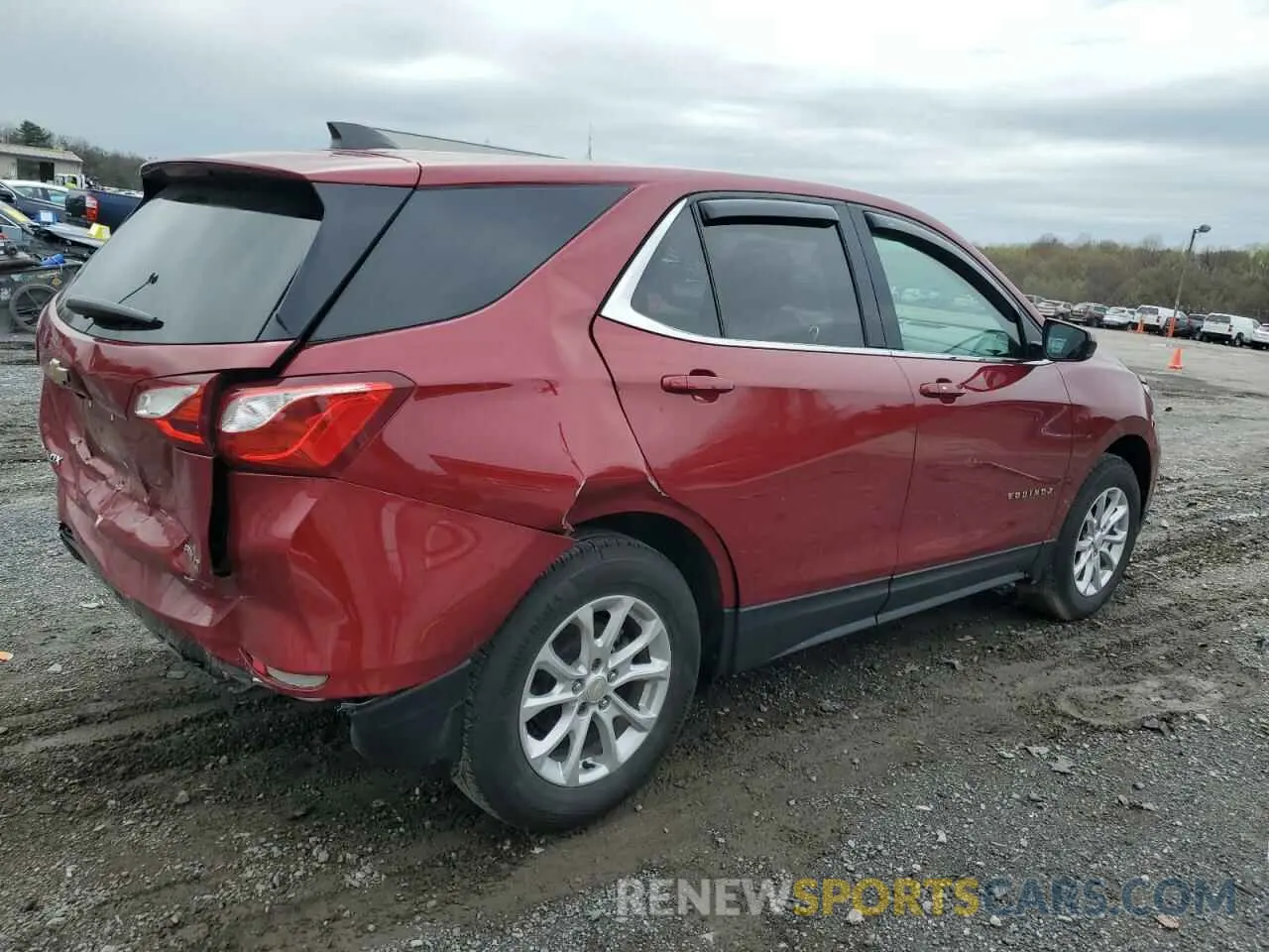 3 Photograph of a damaged car 3GNAXUEV8LS603598 CHEVROLET EQUINOX 2020