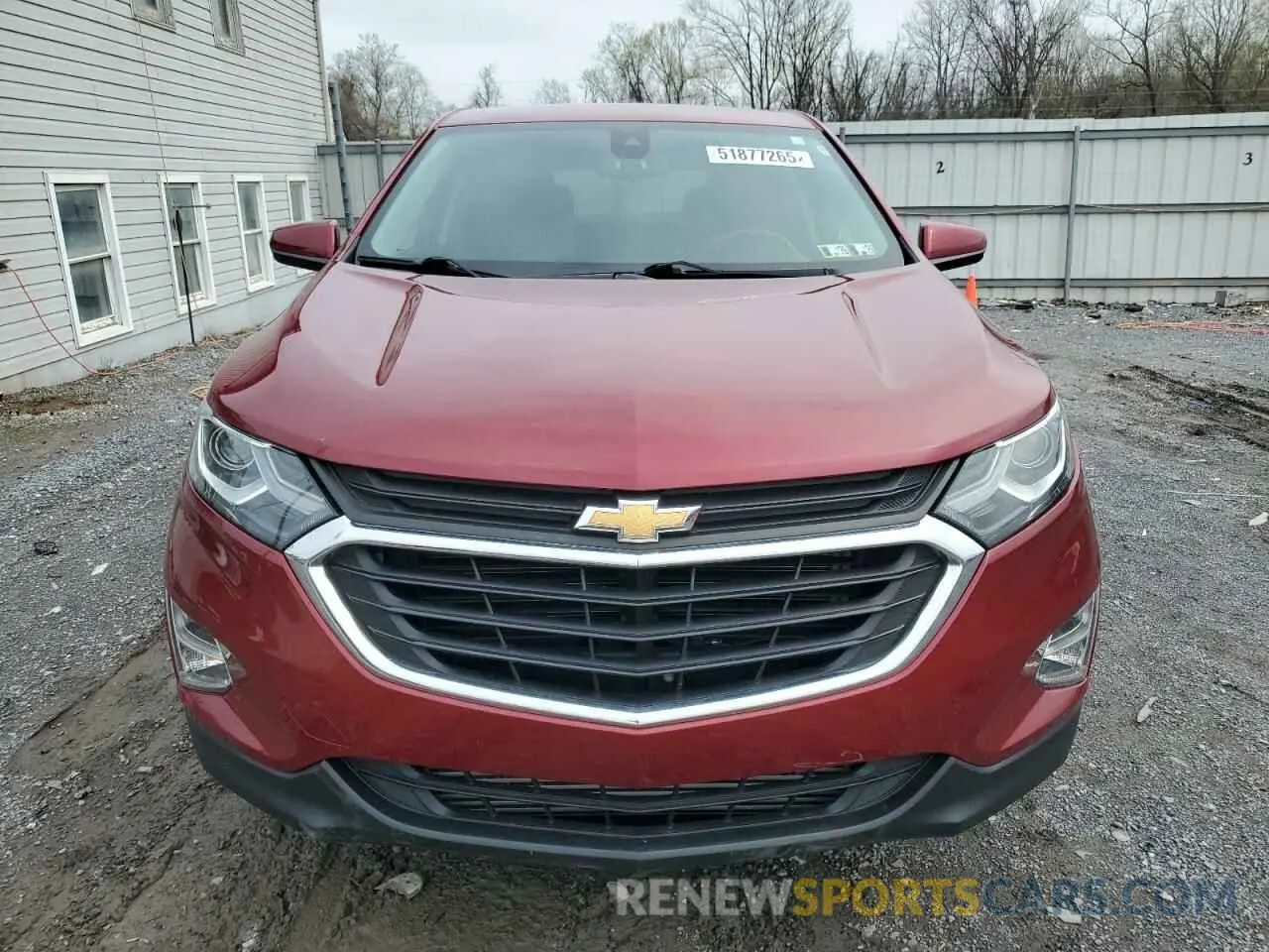 5 Photograph of a damaged car 3GNAXUEV8LS603598 CHEVROLET EQUINOX 2020