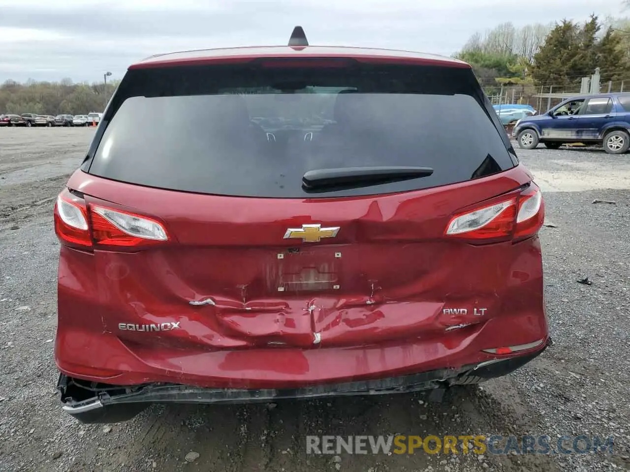 6 Photograph of a damaged car 3GNAXUEV8LS603598 CHEVROLET EQUINOX 2020