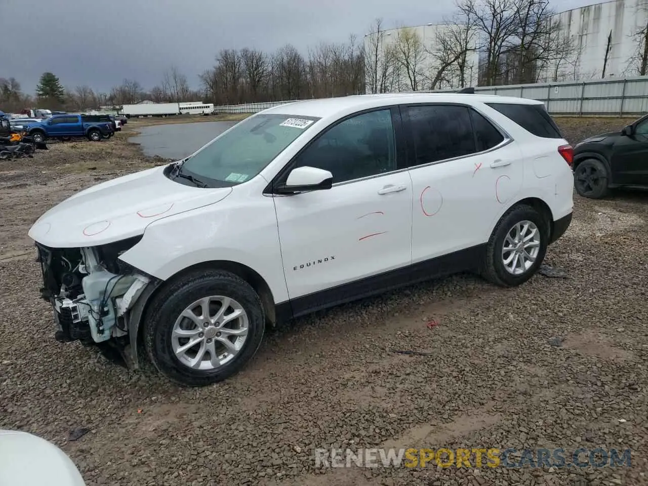 1 Photograph of a damaged car 3GNAXUEV9LS689598 CHEVROLET EQUINOX 2020