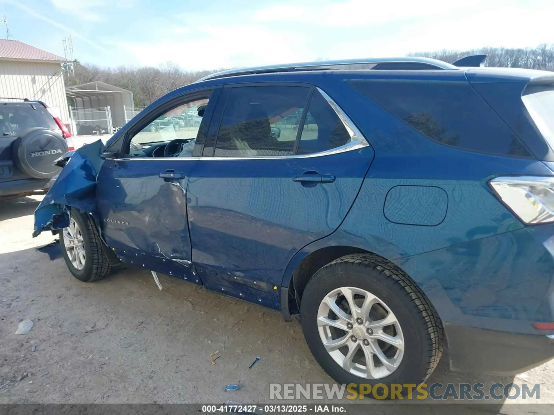 14 Photograph of a damaged car 3GNAXUEVXLL281010 CHEVROLET EQUINOX 2020