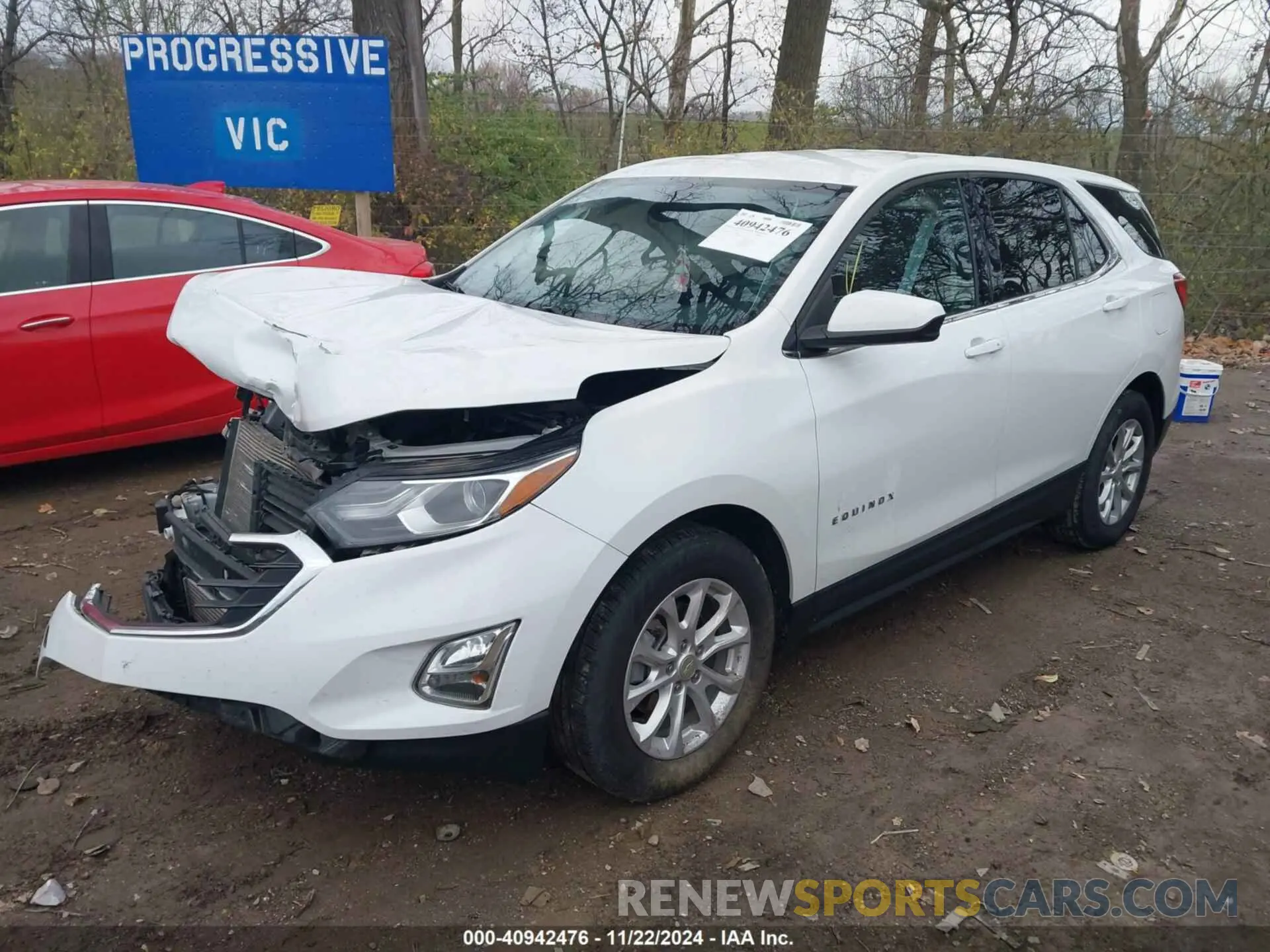 2 Фотография поврежденного автомобиля 3GNAXUEVXLS582561 CHEVROLET EQUINOX 2020