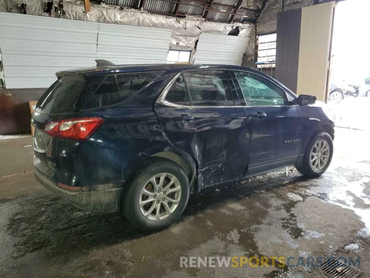 3 Photograph of a damaged car 3GNAXUEVXLS691148 CHEVROLET EQUINOX 2020