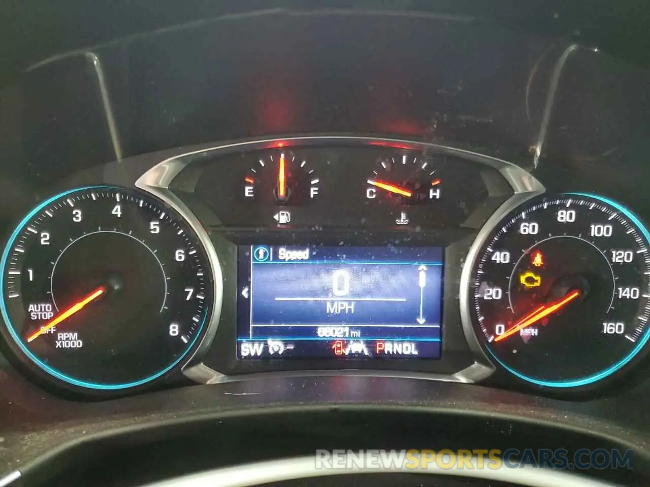 9 Photograph of a damaged car 3GNAXUEVXLS691148 CHEVROLET EQUINOX 2020