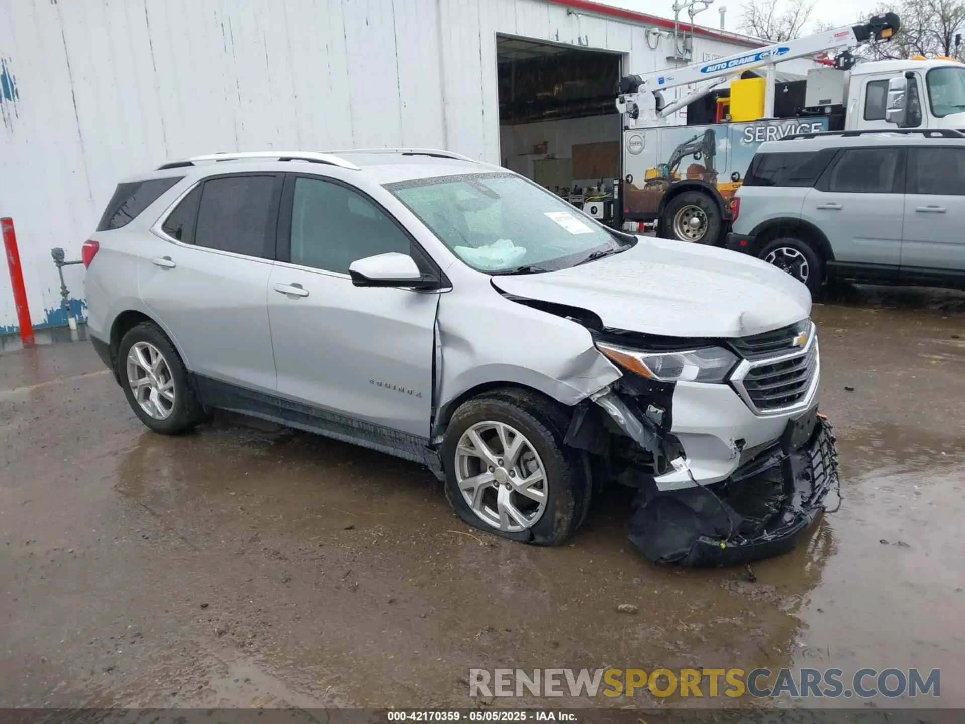 1 Photograph of a damaged car 3GNAXVEX0LL185958 CHEVROLET EQUINOX 2020