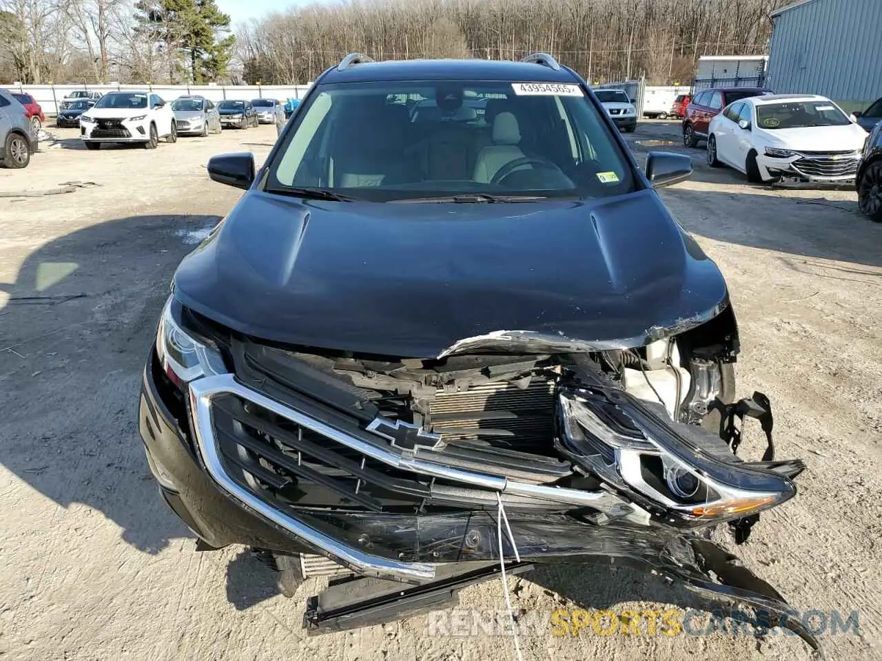 5 Photograph of a damaged car 3GNAXVEX4LL263416 CHEVROLET EQUINOX 2020