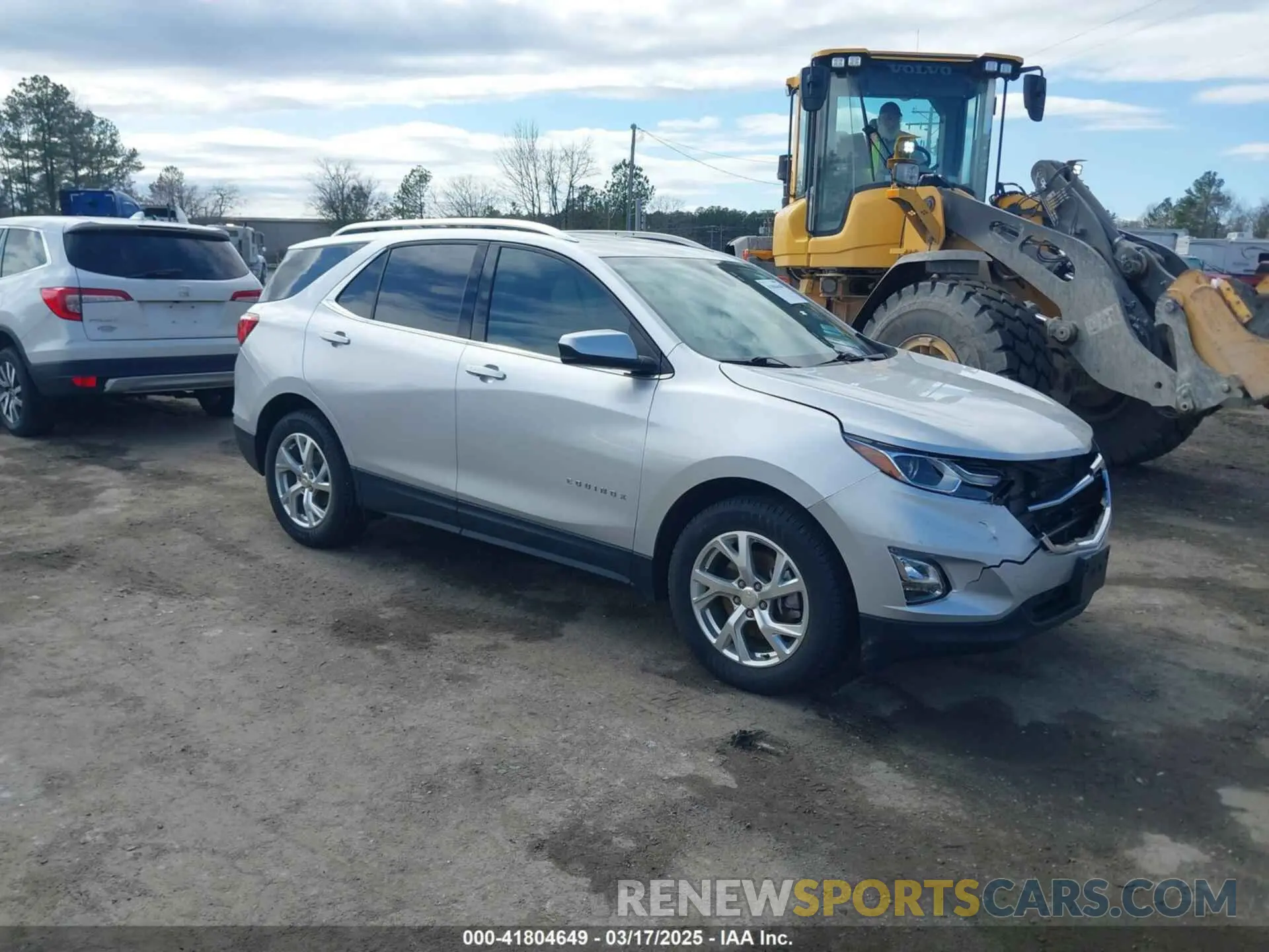 1 Photograph of a damaged car 3GNAXVEX8LS660861 CHEVROLET EQUINOX 2020