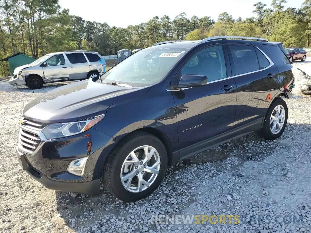 1 Photograph of a damaged car 3GNAXVEXXLS567047 CHEVROLET EQUINOX 2020