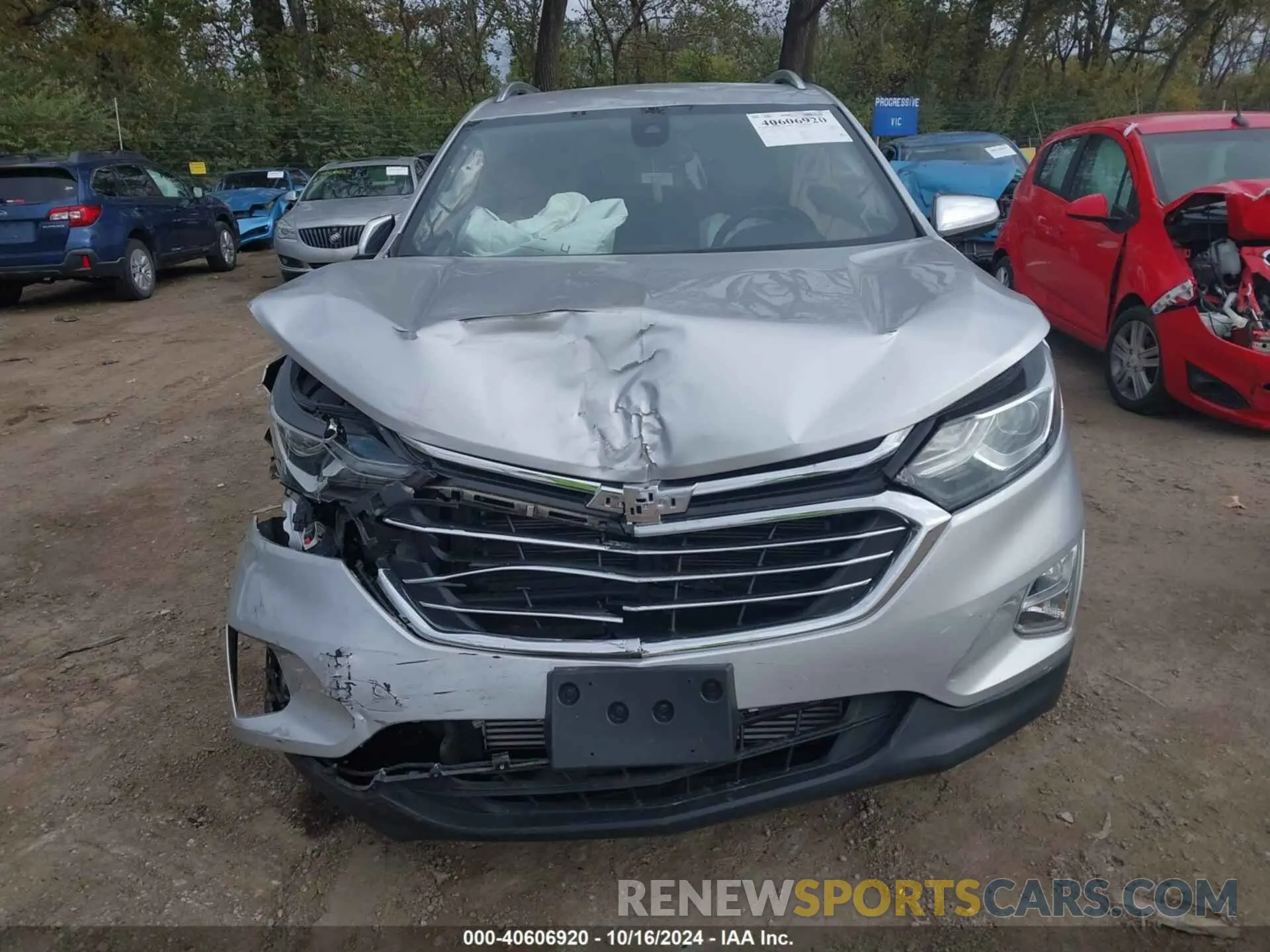 12 Photograph of a damaged car 3GNAXXEV1LS649467 CHEVROLET EQUINOX 2020