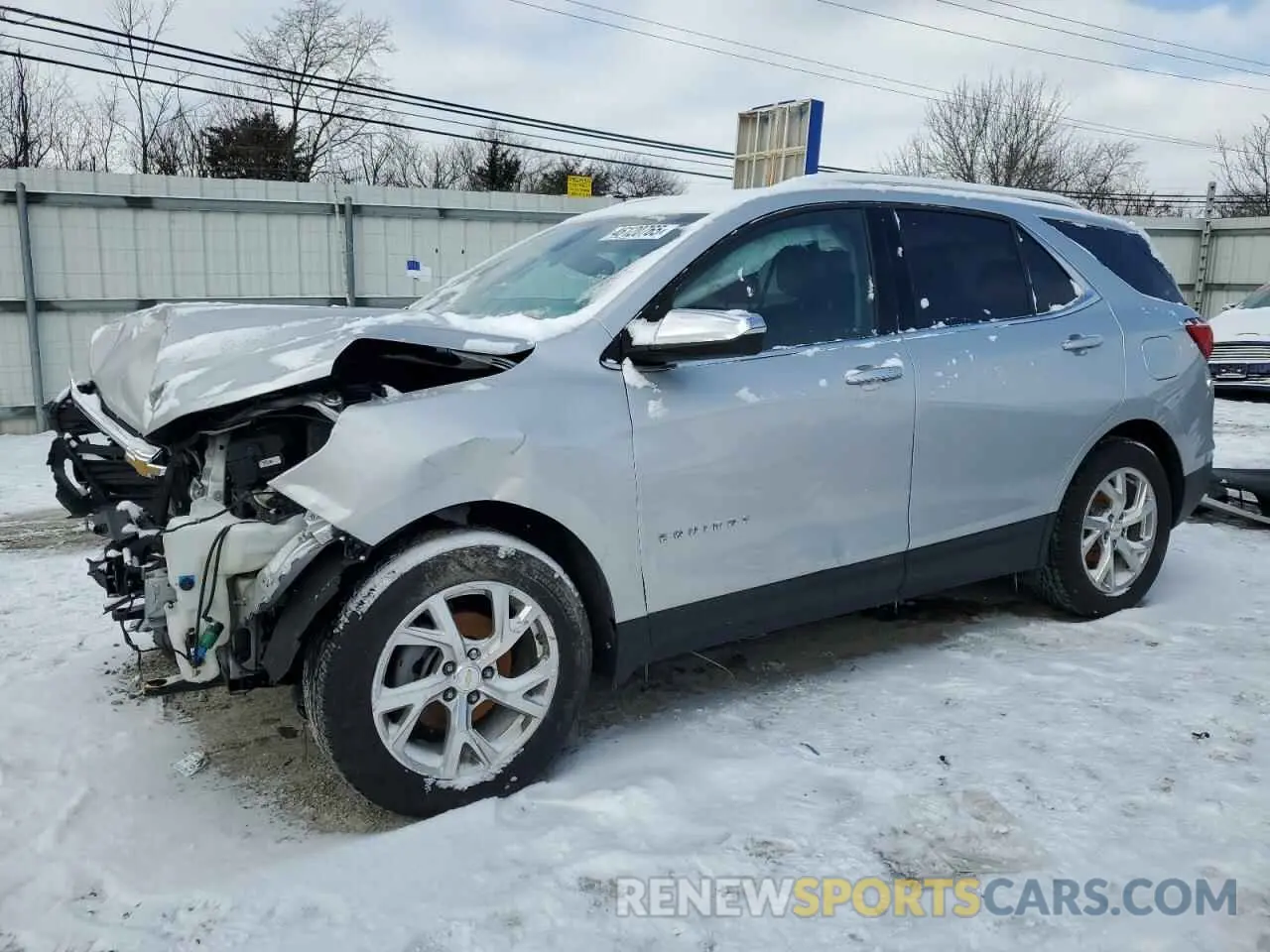1 Photograph of a damaged car 3GNAXXEV2LS537826 CHEVROLET EQUINOX 2020