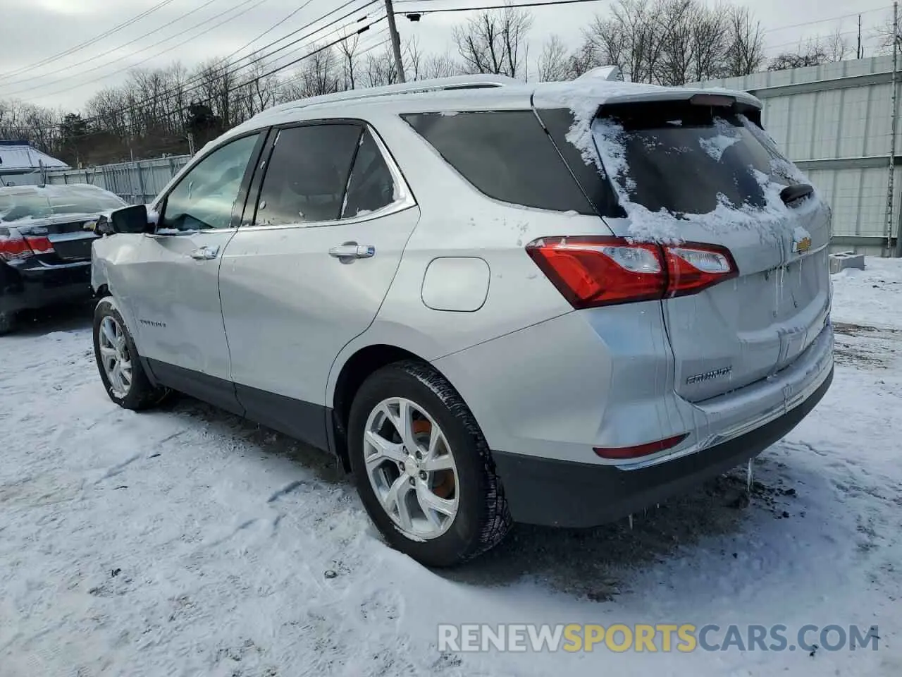 2 Photograph of a damaged car 3GNAXXEV2LS537826 CHEVROLET EQUINOX 2020