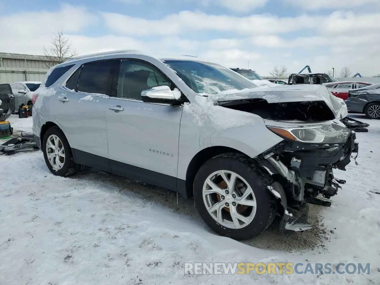 4 Photograph of a damaged car 3GNAXXEV2LS537826 CHEVROLET EQUINOX 2020