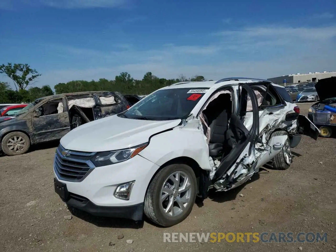 1 Фотография поврежденного автомобиля 3GNAXXEV8LS598890 CHEVROLET EQUINOX 2020