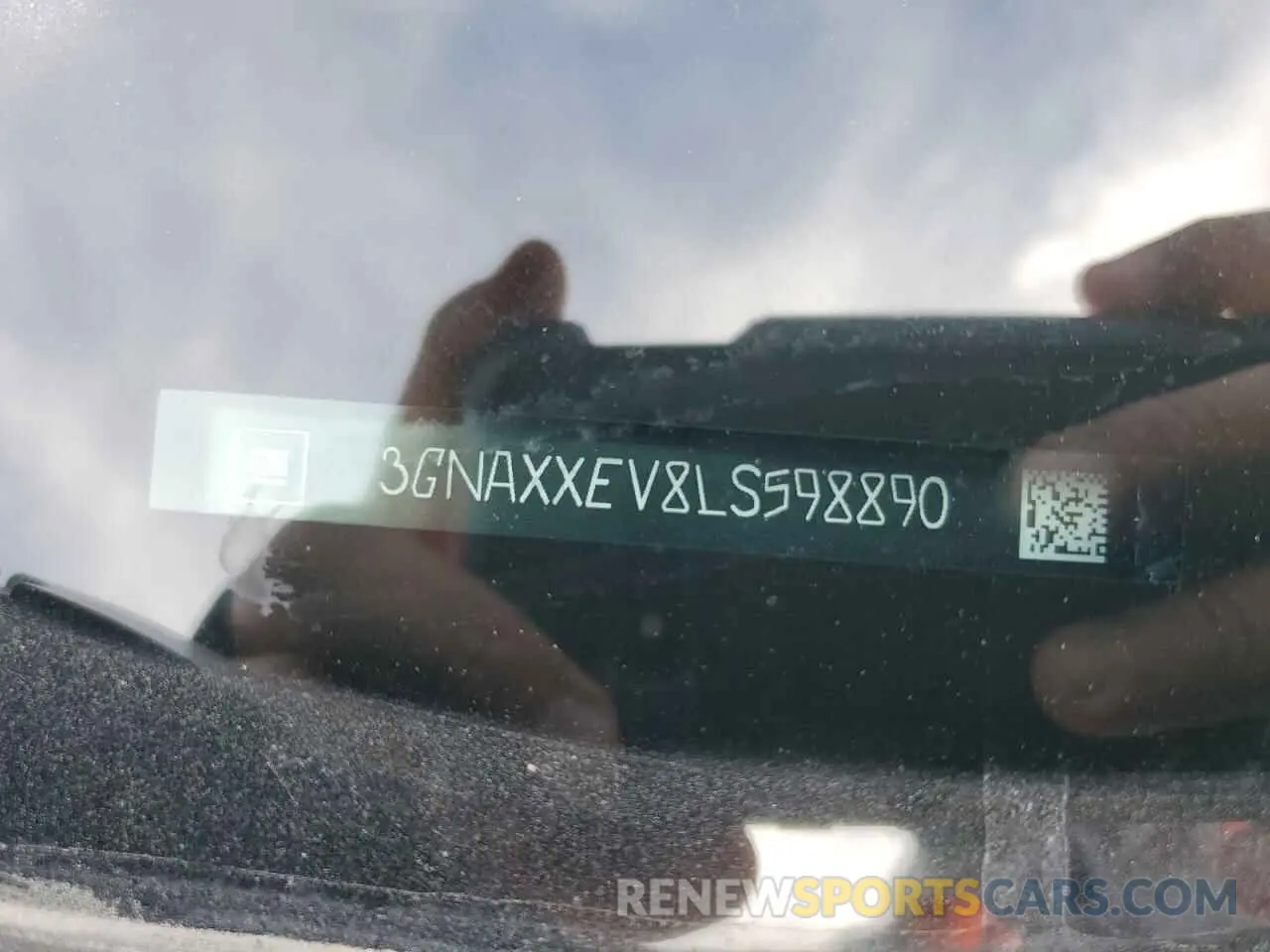 13 Фотография поврежденного автомобиля 3GNAXXEV8LS598890 CHEVROLET EQUINOX 2020