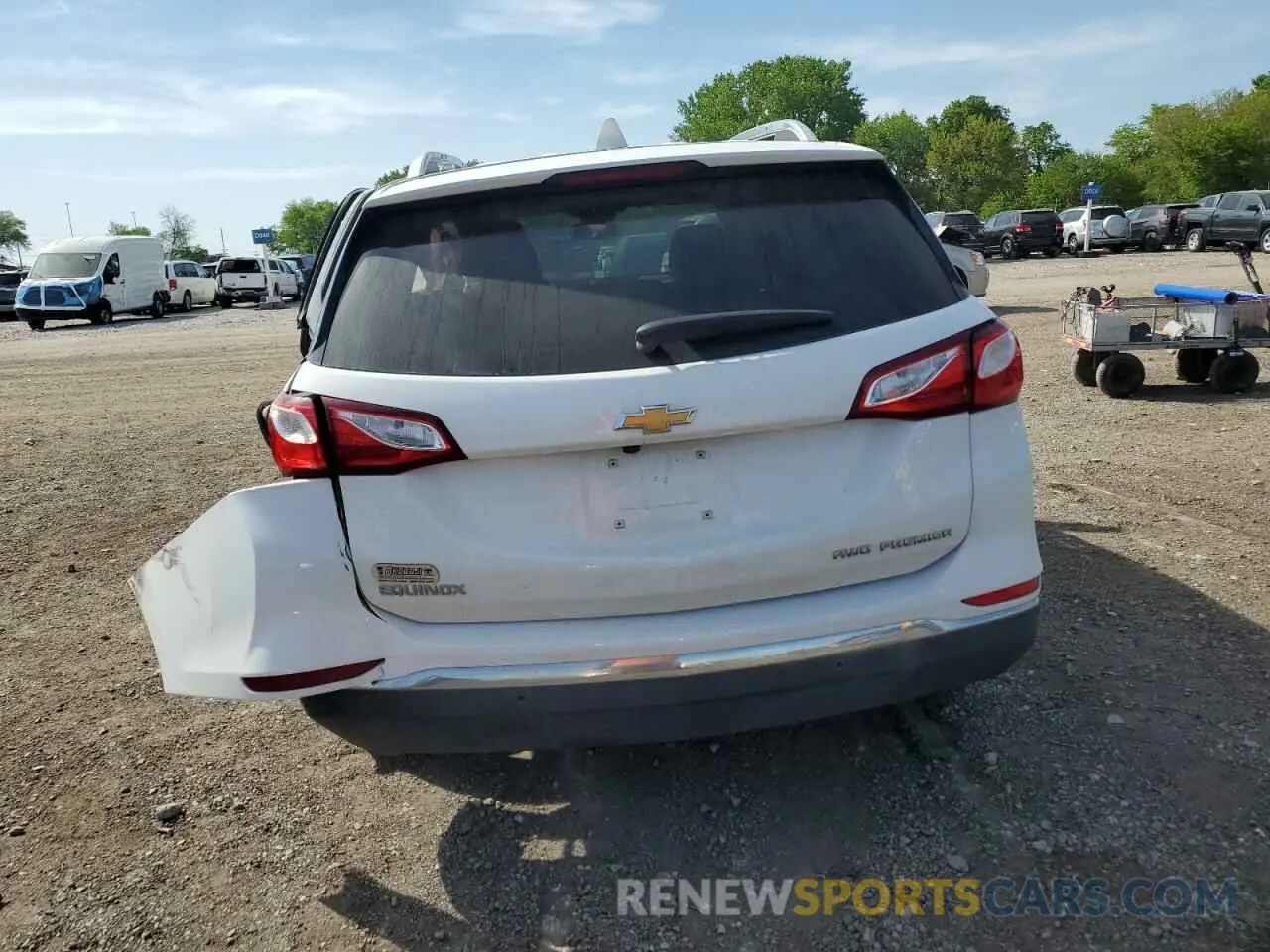 6 Фотография поврежденного автомобиля 3GNAXXEV8LS598890 CHEVROLET EQUINOX 2020