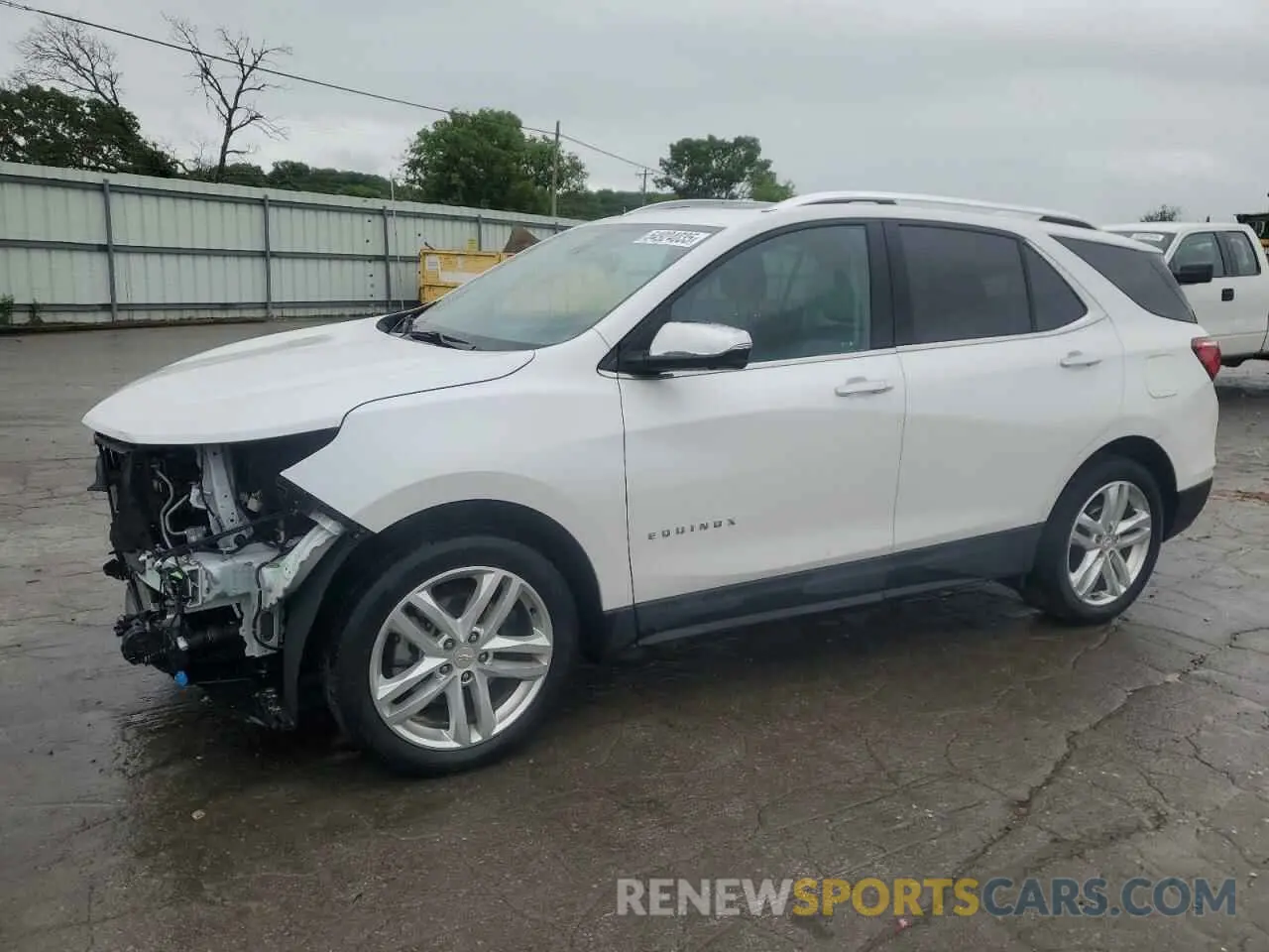 1 Photograph of a damaged car 3GNAXYEX0LS564384 CHEVROLET EQUINOX 2020